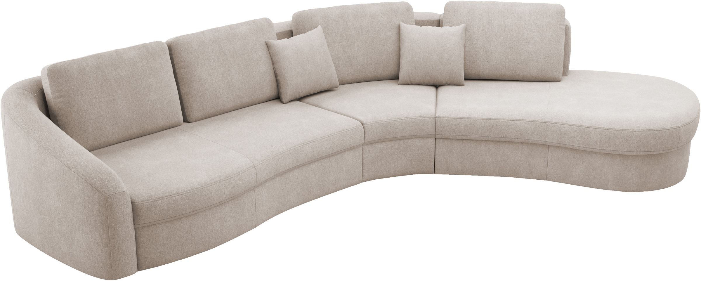 sit&more Ecksofa »Jazz L-Form«, In weiteren Größen erhältlich