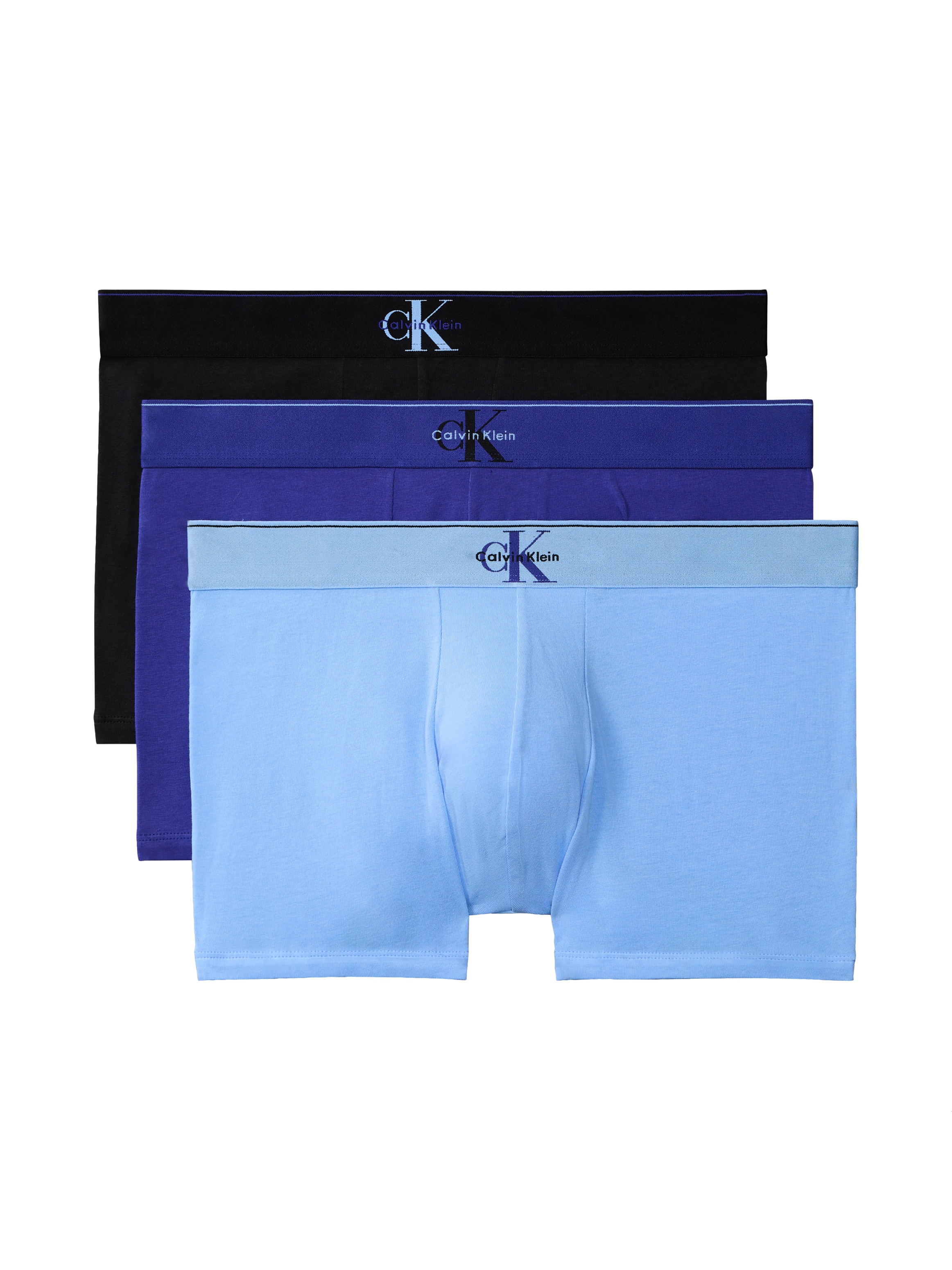 Calvin Klein Underwear Trunk »Trunk 3PK« Packung, 3er-Pack,  Körpernahe Passform mit elastischem Bund