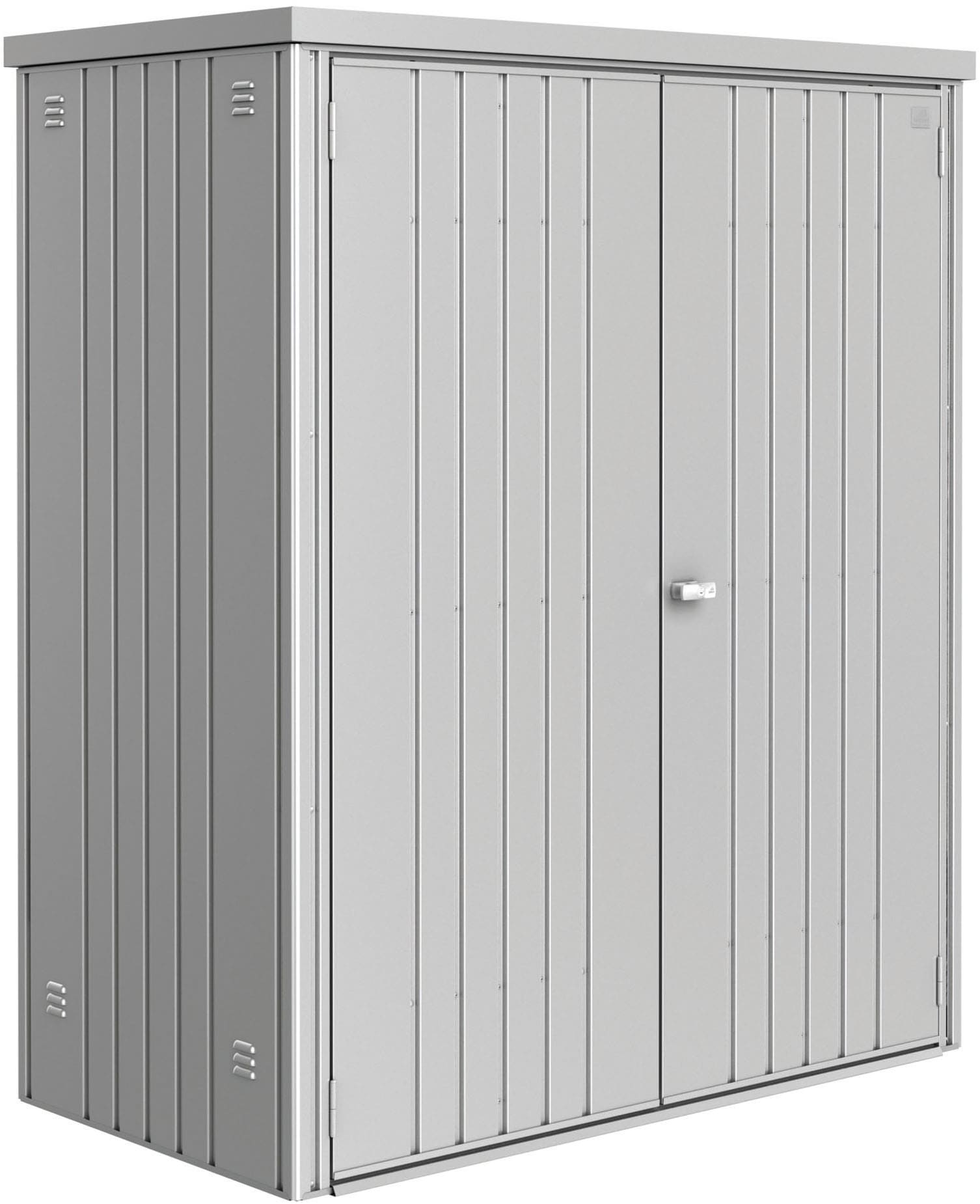 Biohort Garten-Geräteschrank »Gr. 150, verschiedene Farben«, aus Metall mit hohem Nutzwert