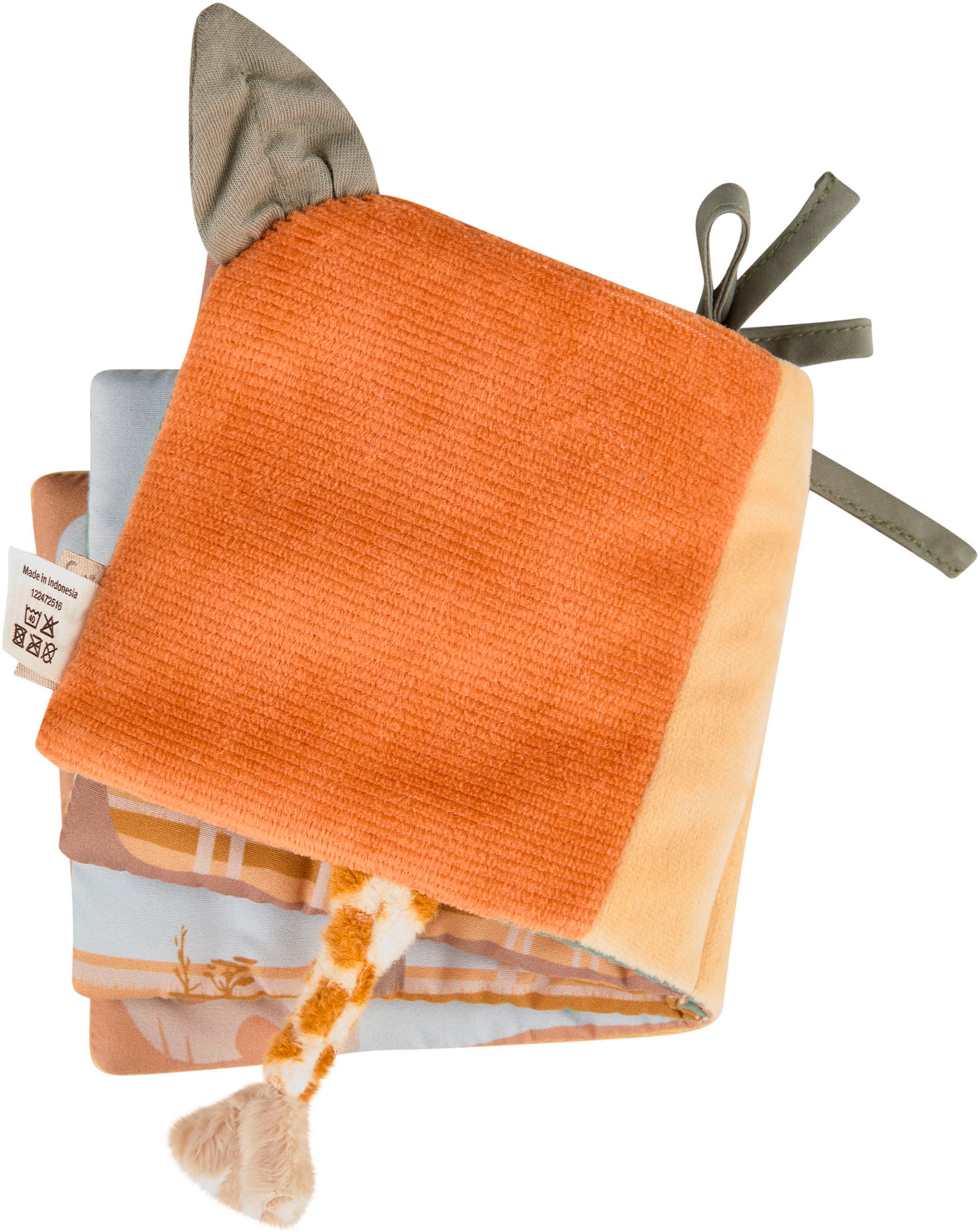 Sterntaler® Greifspielzeug »Spielbuch Safari«