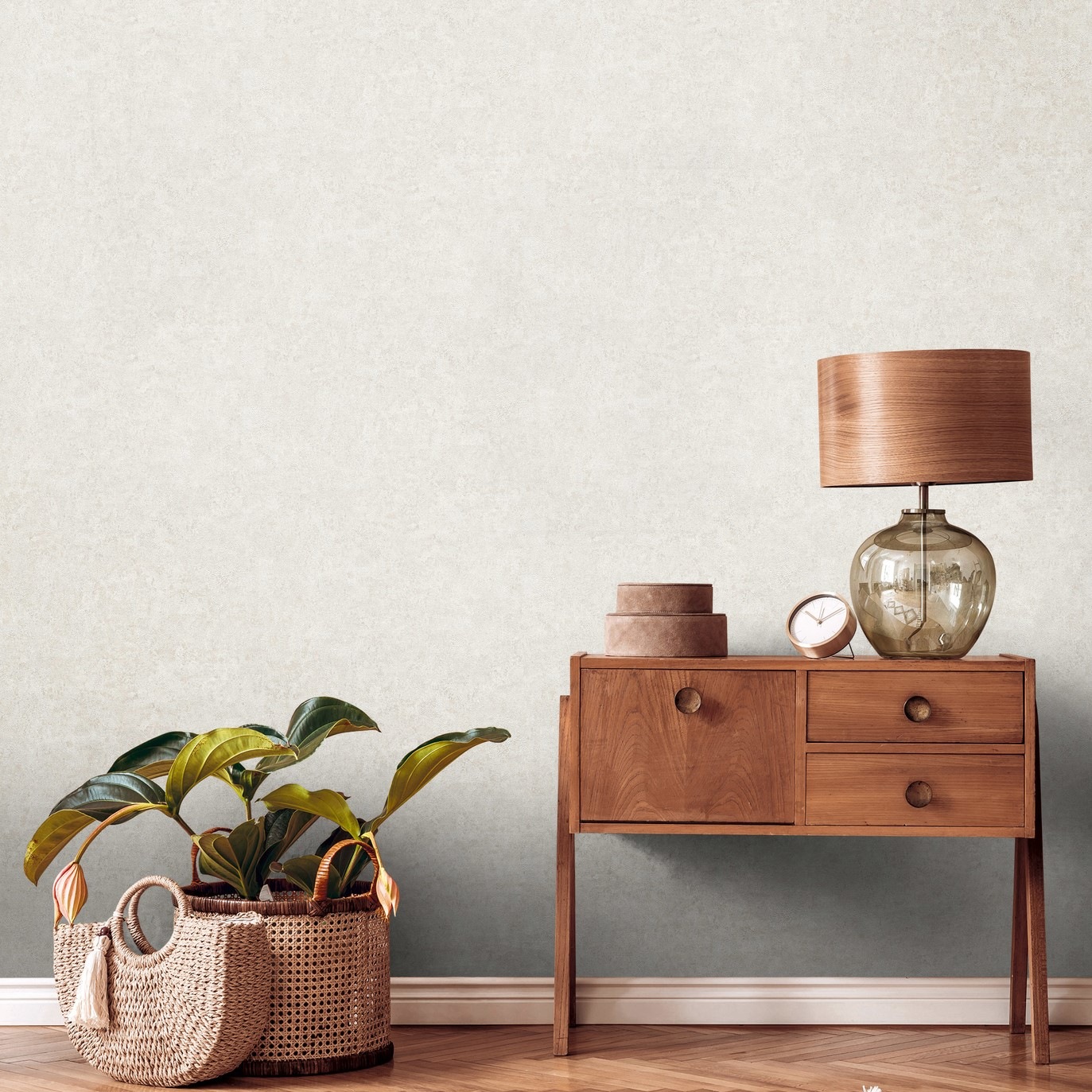 living walls Vliestapete »Metropolitan Stories. Travel Styles. Metallic-Tapete«, metallic-Metall-Effekte-gemustert, Grobe Struktur-Tapete Putzoptik Designtapete Hochwertig Tapeten Flur