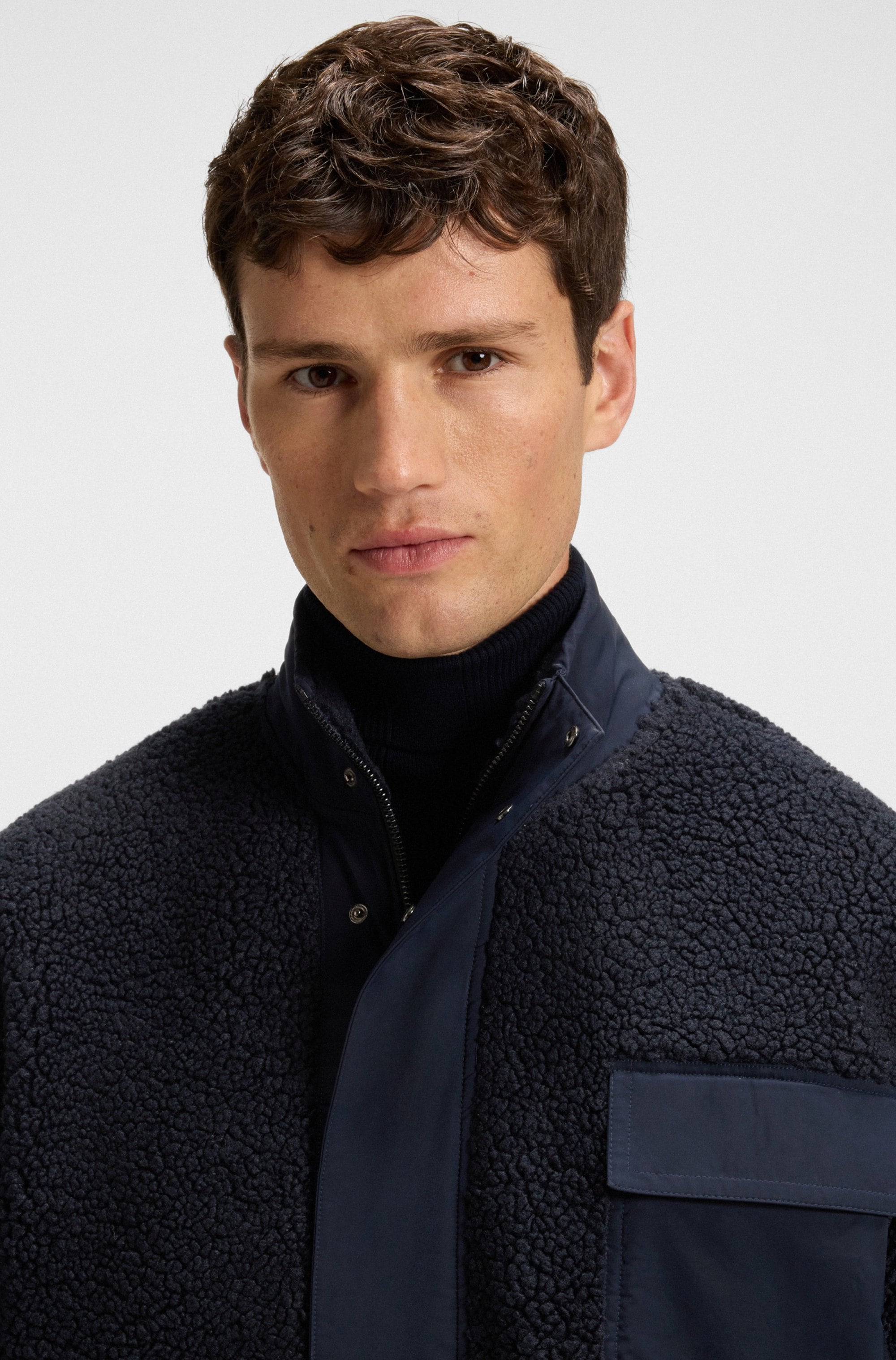 BOSS ORANGE Blouson »Ze cozysolid«