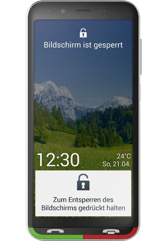 Emporia Smartphone »emporiaSuperEASY«, schwarz, (12,57 cm/4,95 Zoll, 32 GB... kaufen