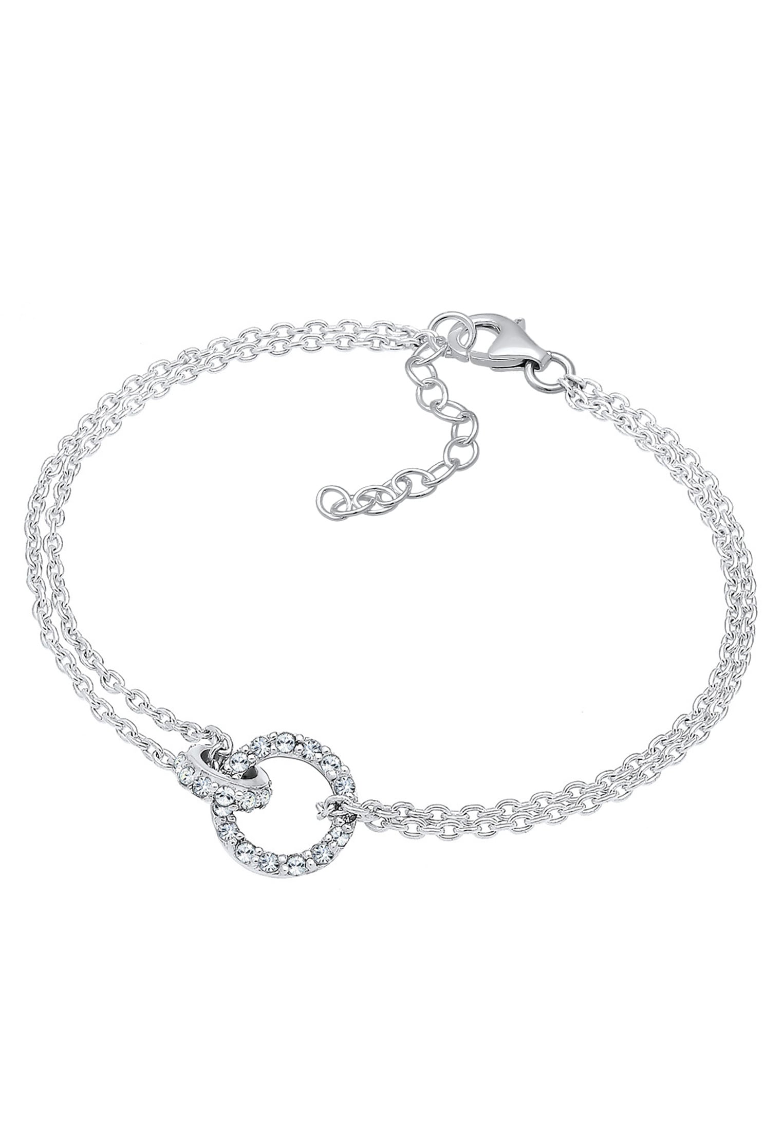 2. Bild von Elli Armband »Kreise Kristalle 925 Sterling Silber«