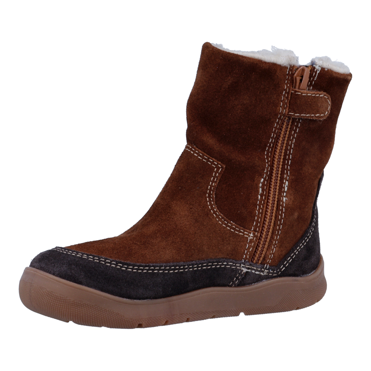 Richter Barfußschuh »Samy Winter«  Boot mit Kontrastbesatz, Größenschablone zum Download