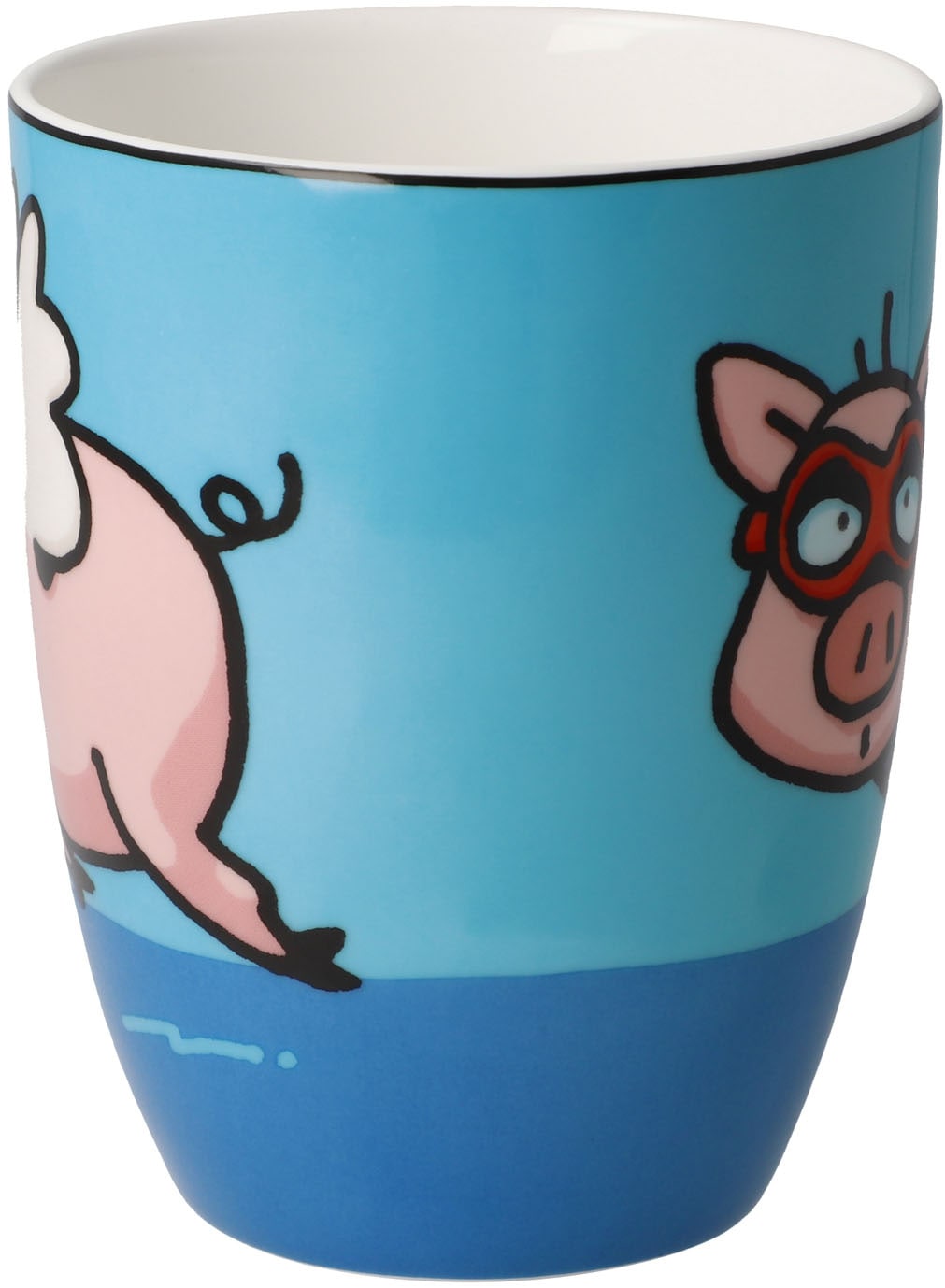 Goebel Tasse »Künstlertasse Ed Eck- When Pigs Fly«