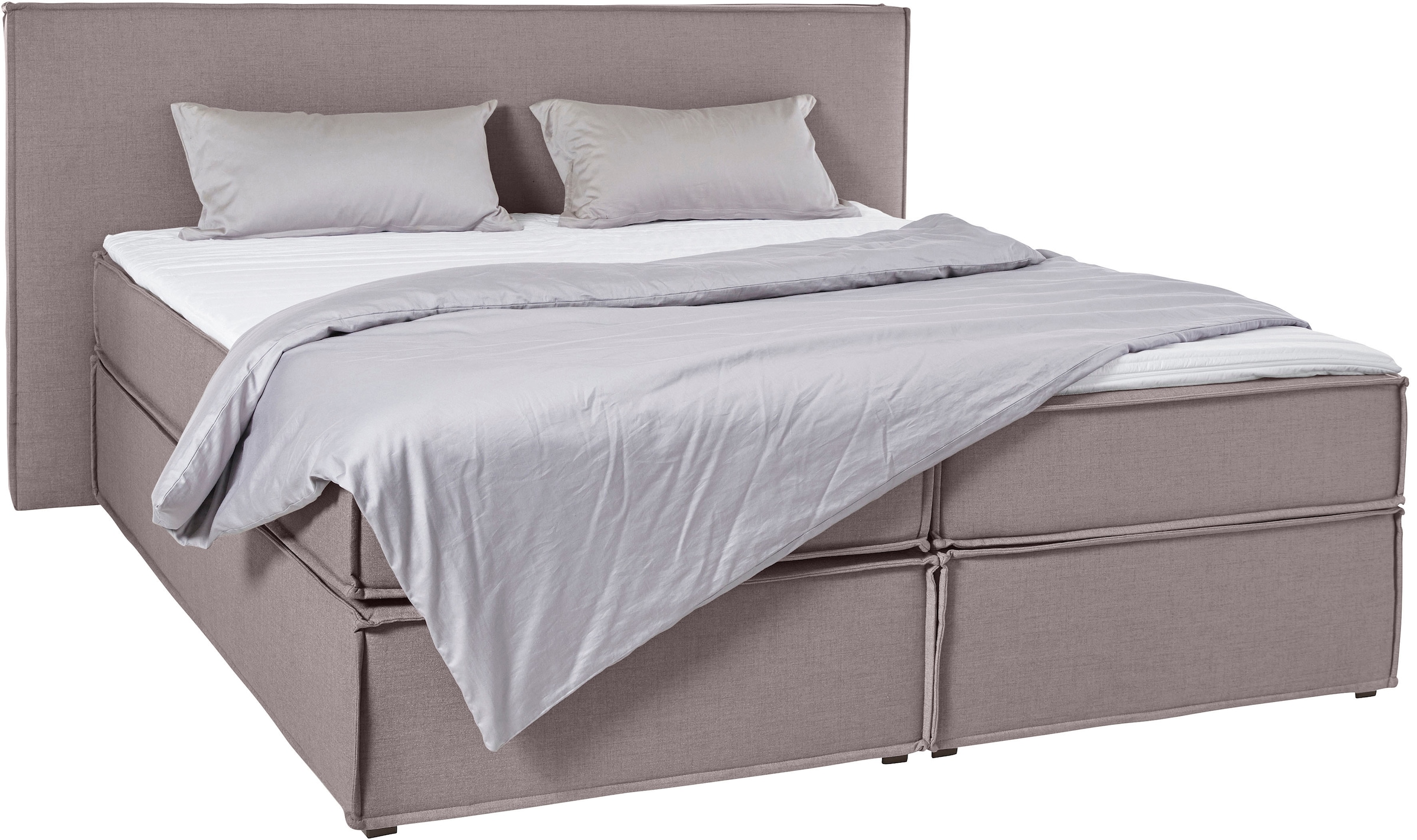 LeGer Home by Lena Gercke Boxspringbett "Yuma" incl. Topper, in 4 Breiten, günstig online kaufen