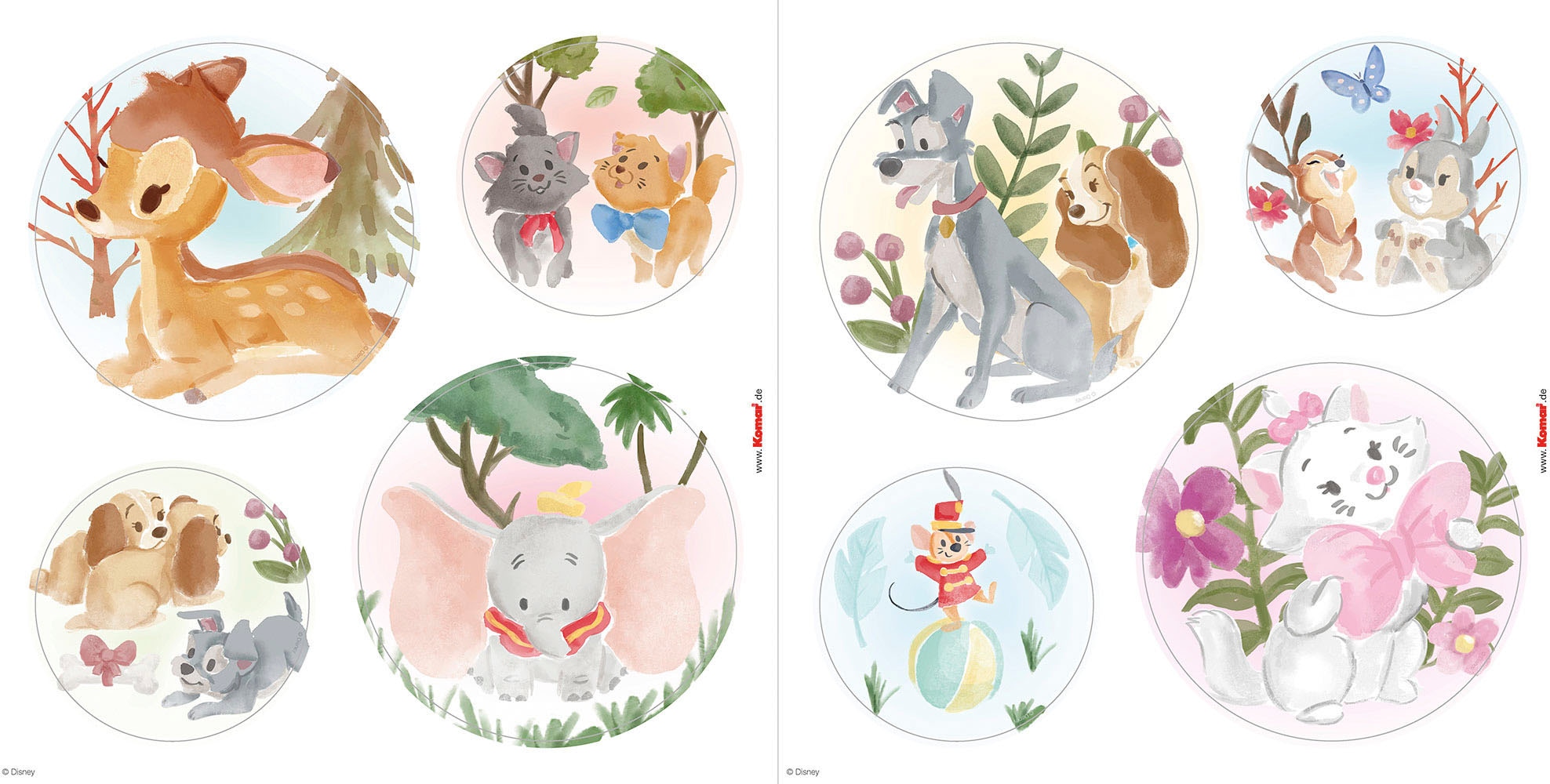 Komar Fensterdekoration »Enchanted Forest«