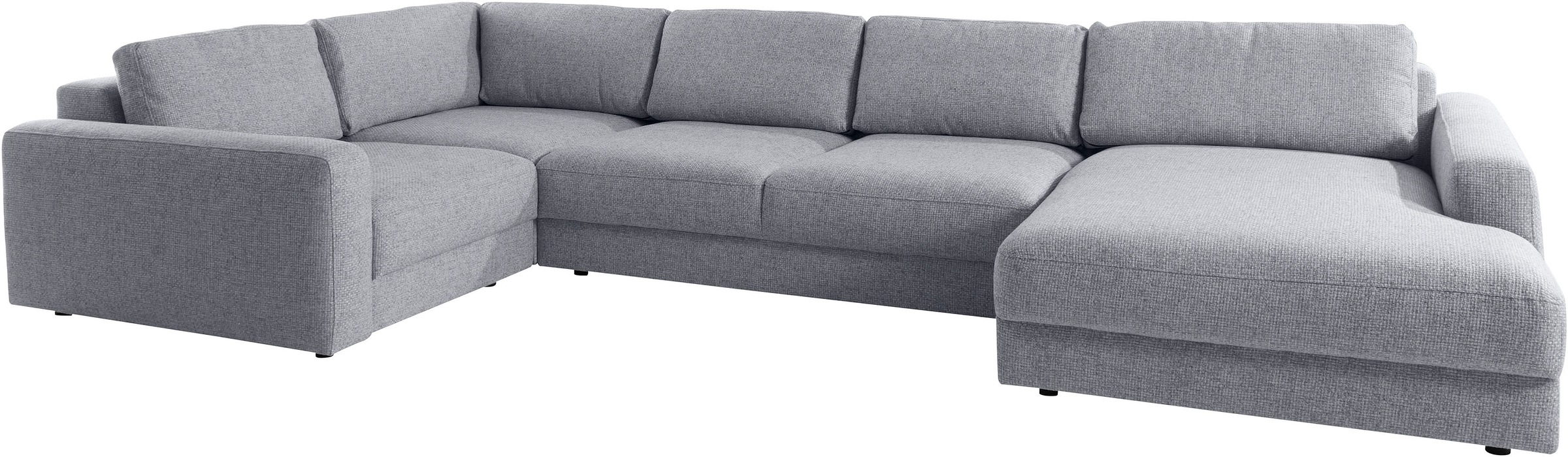 Places of Style Wohnlandschaft »Bloomfield, U-Form«, mit extra tiefer Sitzfläche, wahlweise mit Sitztiefenverstellung
