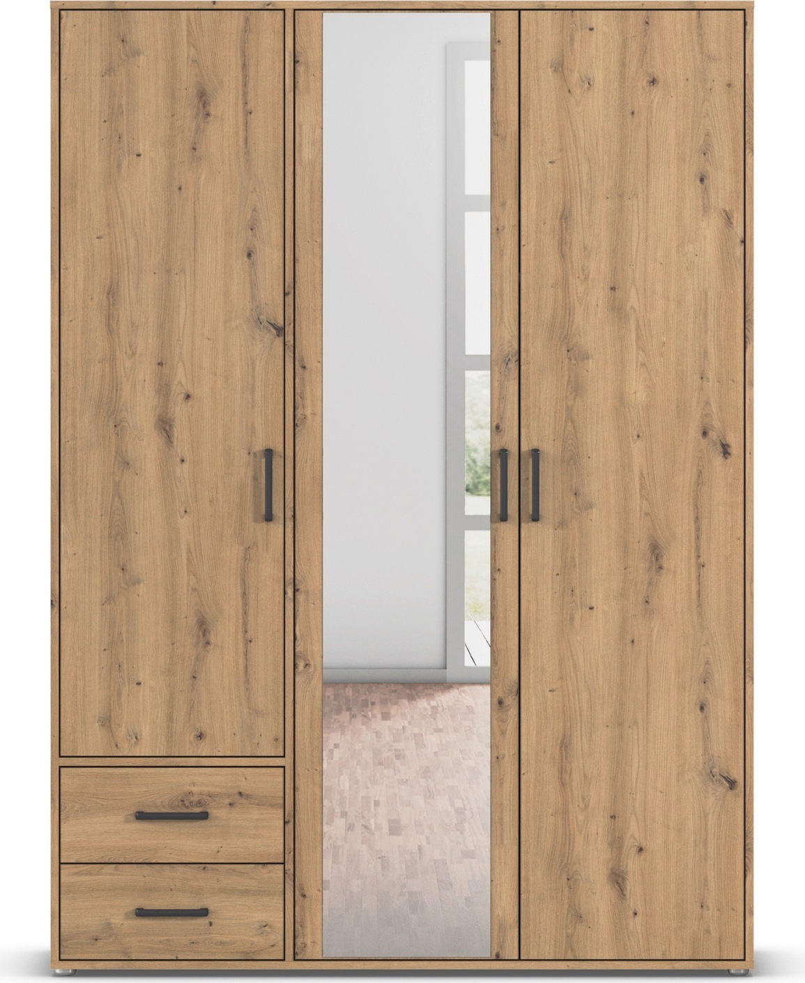 rauch Drehtürenschrank »Voyager«, (in 3 verschiedenen Ausstattungen BASIC/C günstig online kaufen