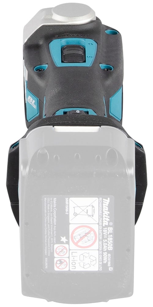 Makita Akku-Multifunktionswerkzeug »»DTM52ZJX2« 18V, ohne Akku und Ladegerät« 10.000-20.000 min⁻¹, vielseitige zum Sägen, Schleifen und Polieren
