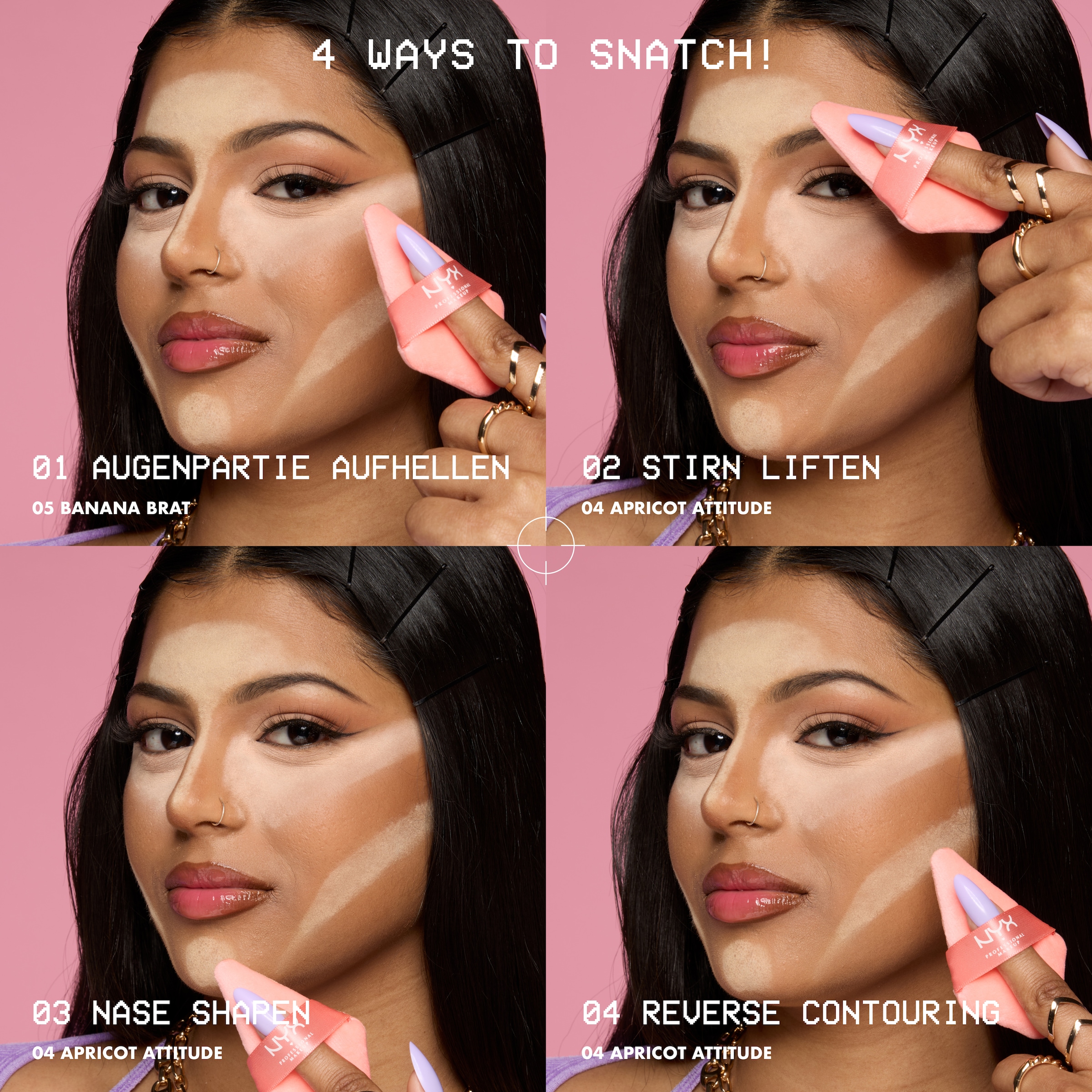 NYX PROFESSIONAL MAKEUP Puder »WONDER SNATCH POWDER« angereichert mit grünem Tee für den antioxidativen Glow gesunder Haut