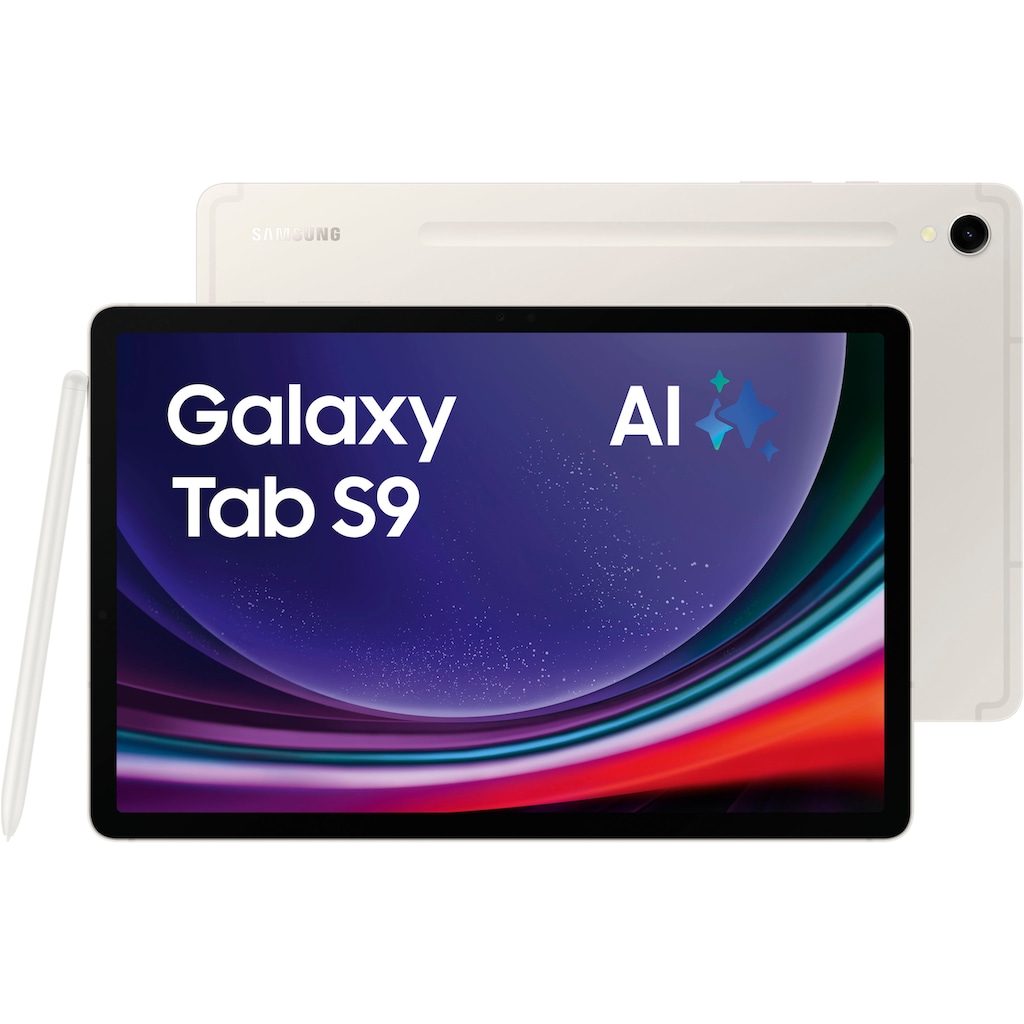 Samsung Tablet »Galaxy Tab S9 WiFi«, (Android AI-Funktionen)