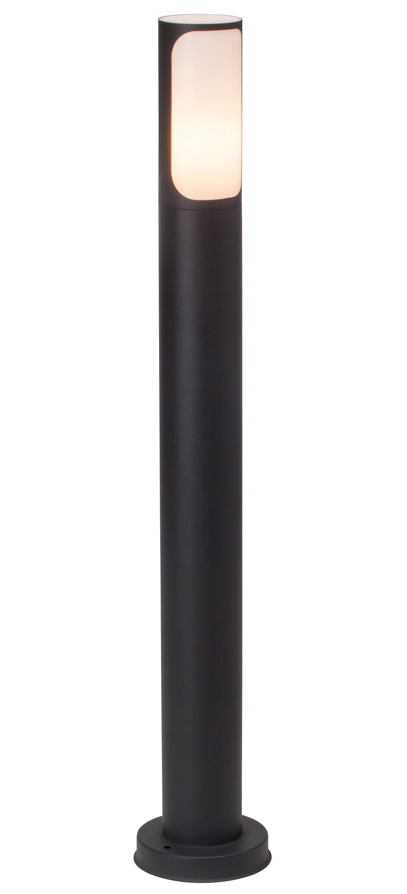 Brilliant Außen-Stehlampe »GAP«, 1 flammig, Leuchtmittel E27 | ohne Leuchtmittel, 80cm Höhe, E27 max. 40W, Metall/Kunststoff, anthrazit, Pollerleuchte