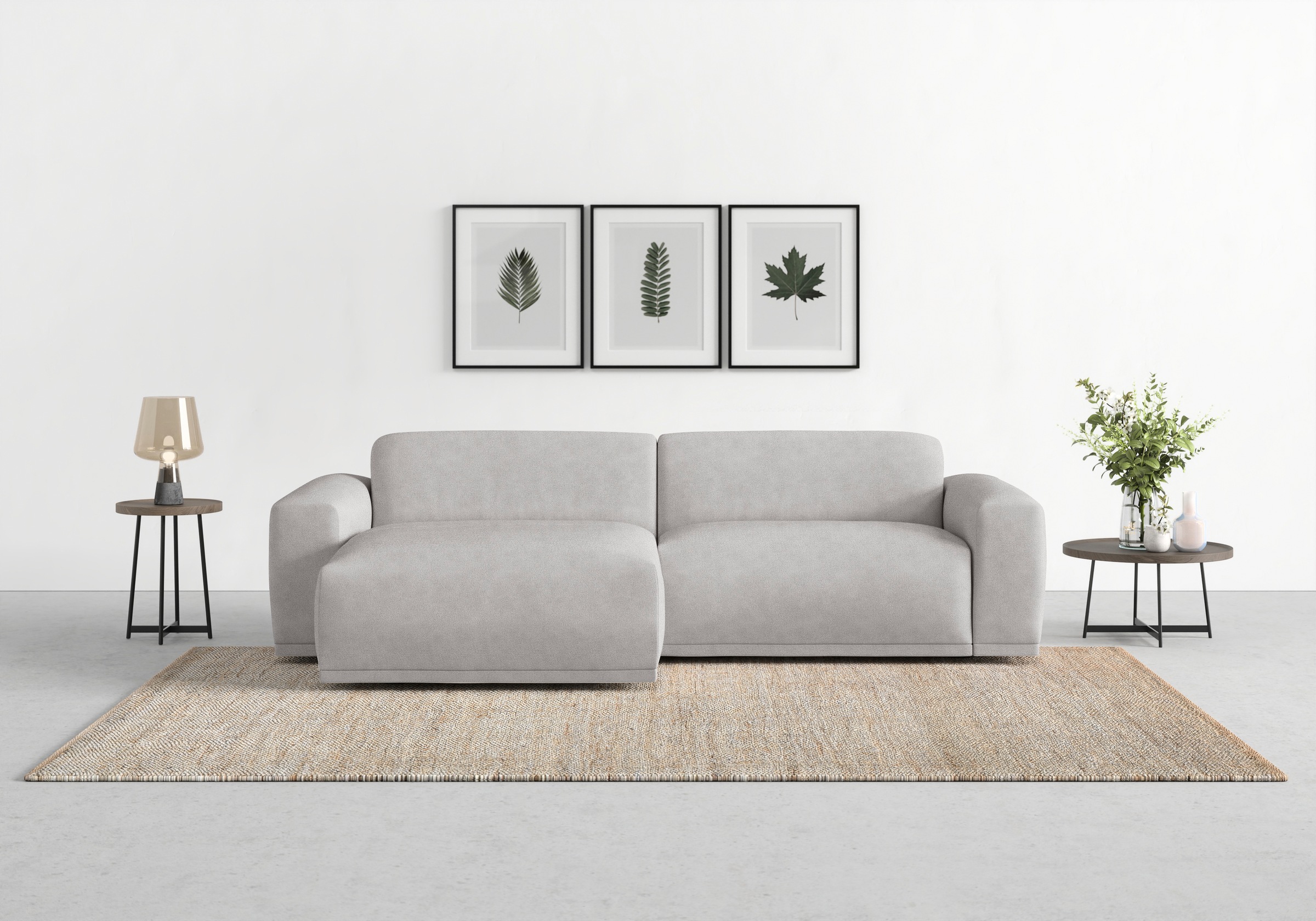 TRENDMANUFAKTUR Ecksofa »Braga, mit hochwertigem Kaltschaum, L-Form, in Cor günstig online kaufen
