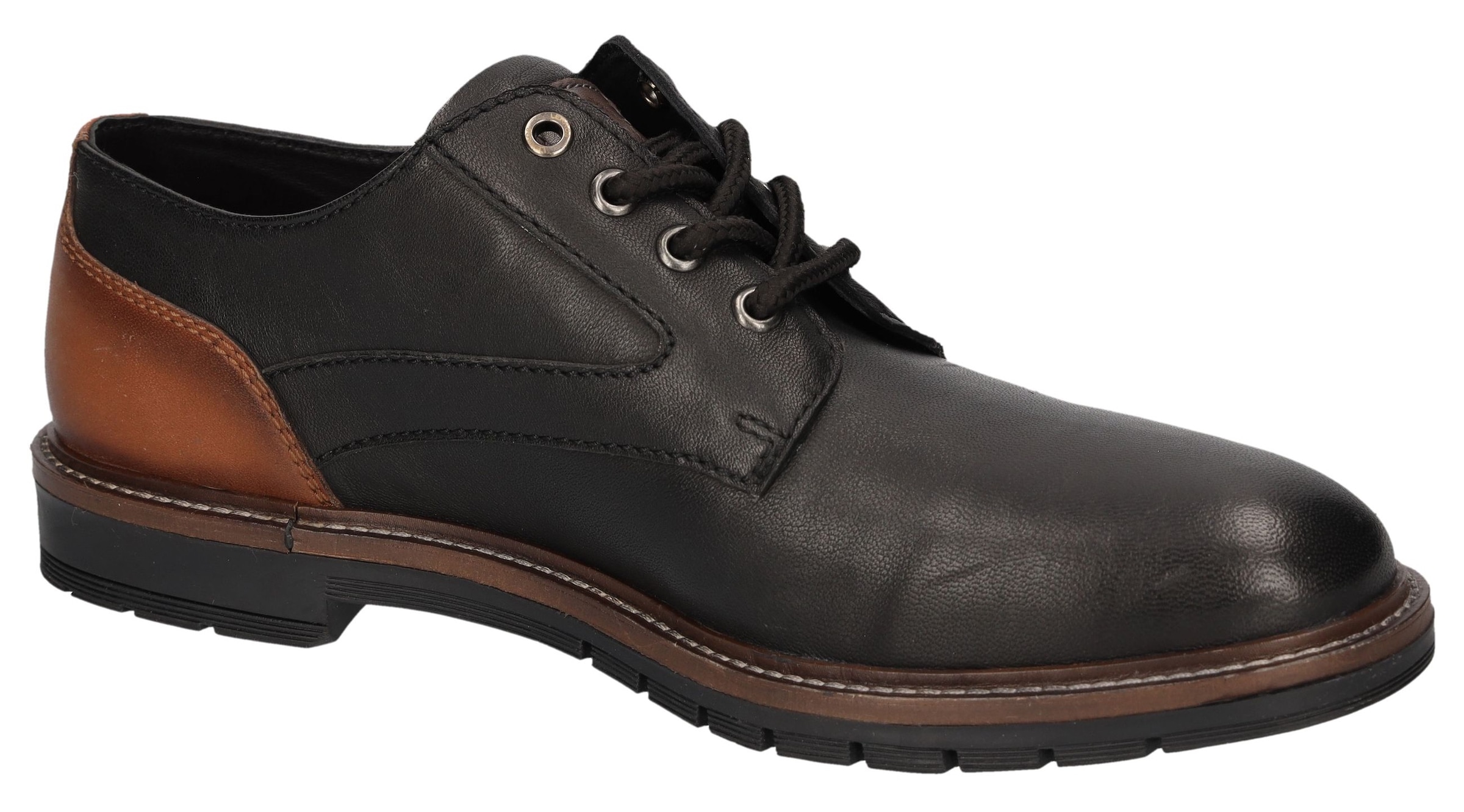 LERROS Schnürschuh  Business Schuh, Halbschuh, Schnürschuh mit Blockabsatz