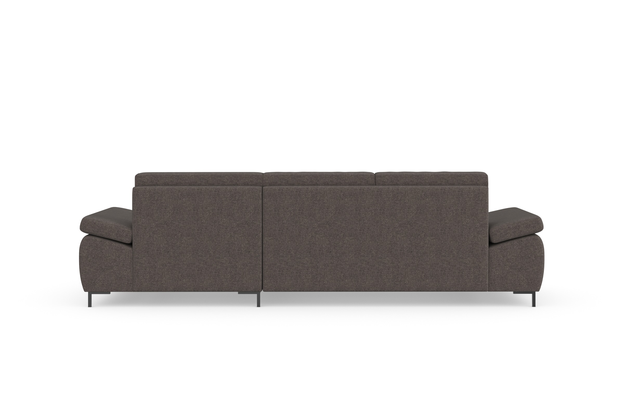 DOMO collection Ecksofa »Capelo L-Form«, mit Armteilverstellung, wahlweise mit Bettfunktion, Federkern