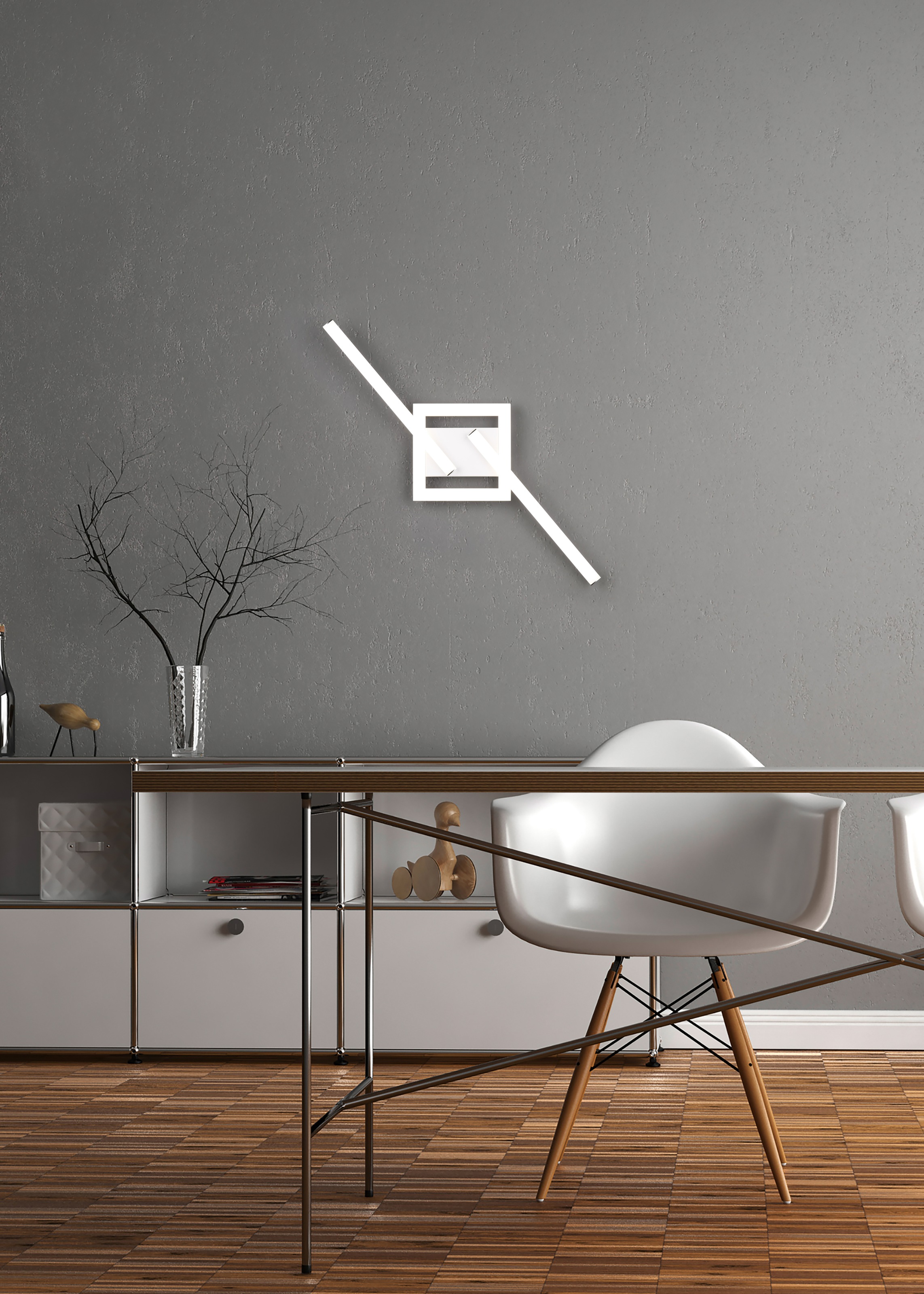 my home LED Deckenleuchte »DAVINIA, als Deckenlampe oder Wandlampe mögl, LE günstig online kaufen