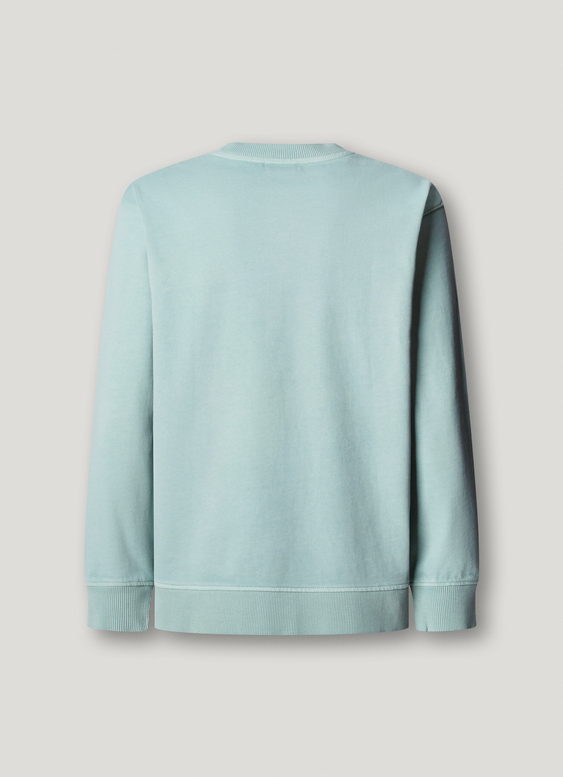 Pepe Jeans Sweatshirt »JOHN CREW«, mit Rippeinsatz am Rundhals, Logoschriftzug
