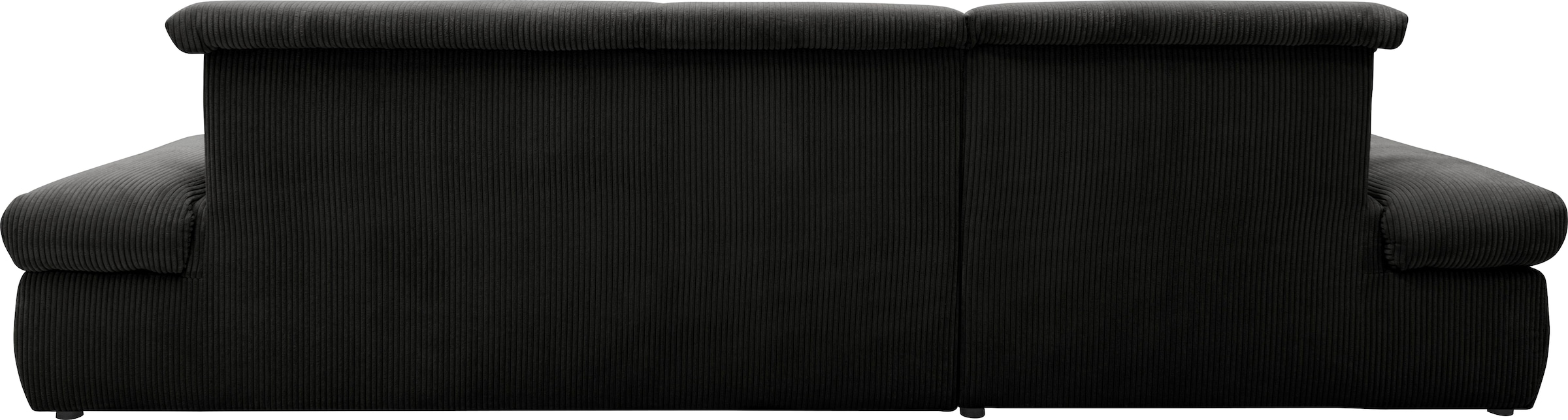 DOMO collection Ecksofa »Moric, L-Form, XXL-Sofa - Breite 300cm, viel Platz, auch in Cord« wahlweise mit Bettfunktion und Armteilverstellung, Cord