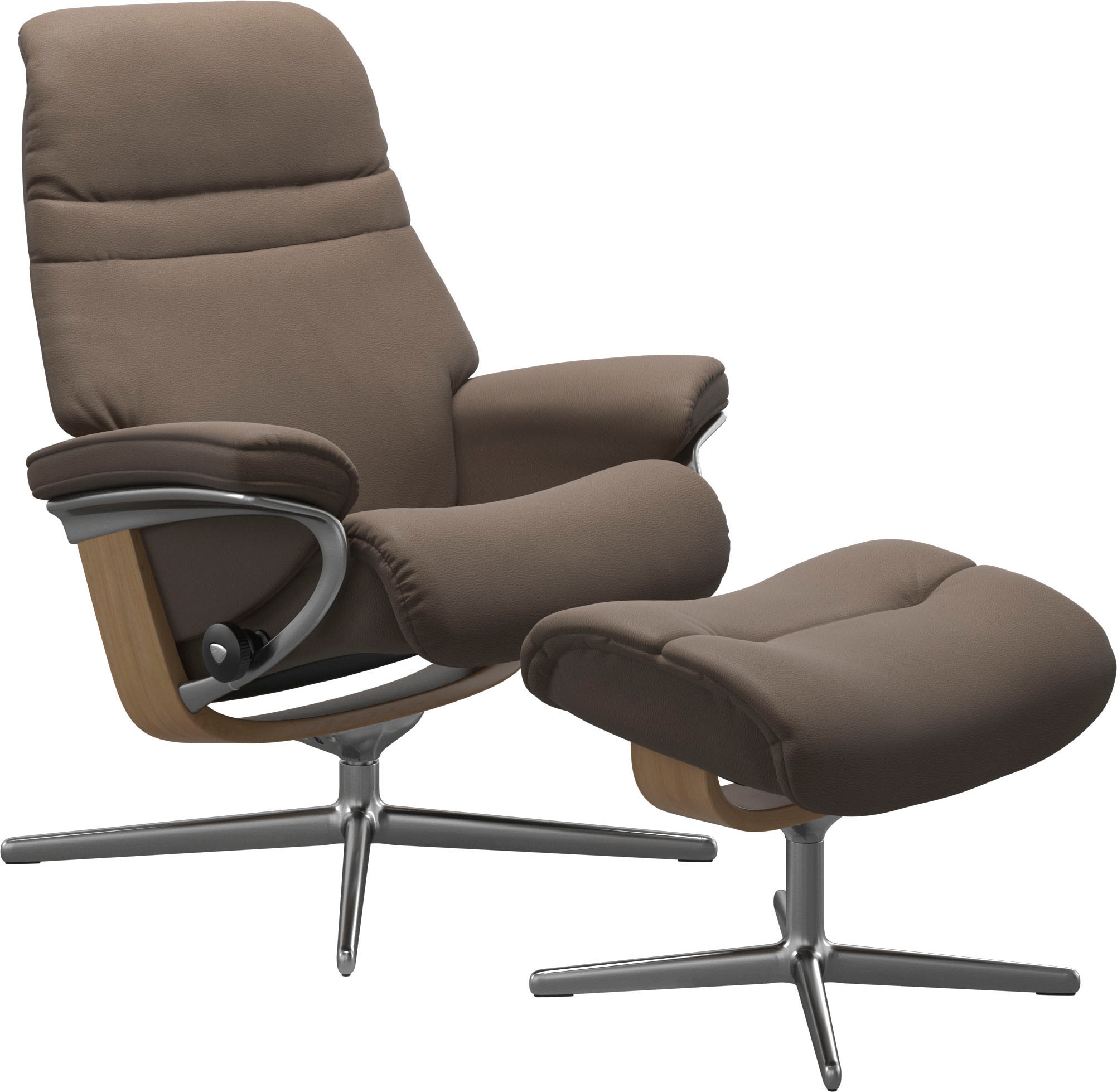 Stressless® Relaxsessel »Sunrise«, (Set, Relaxsessel mit Hocker), mit Hocke günstig online kaufen