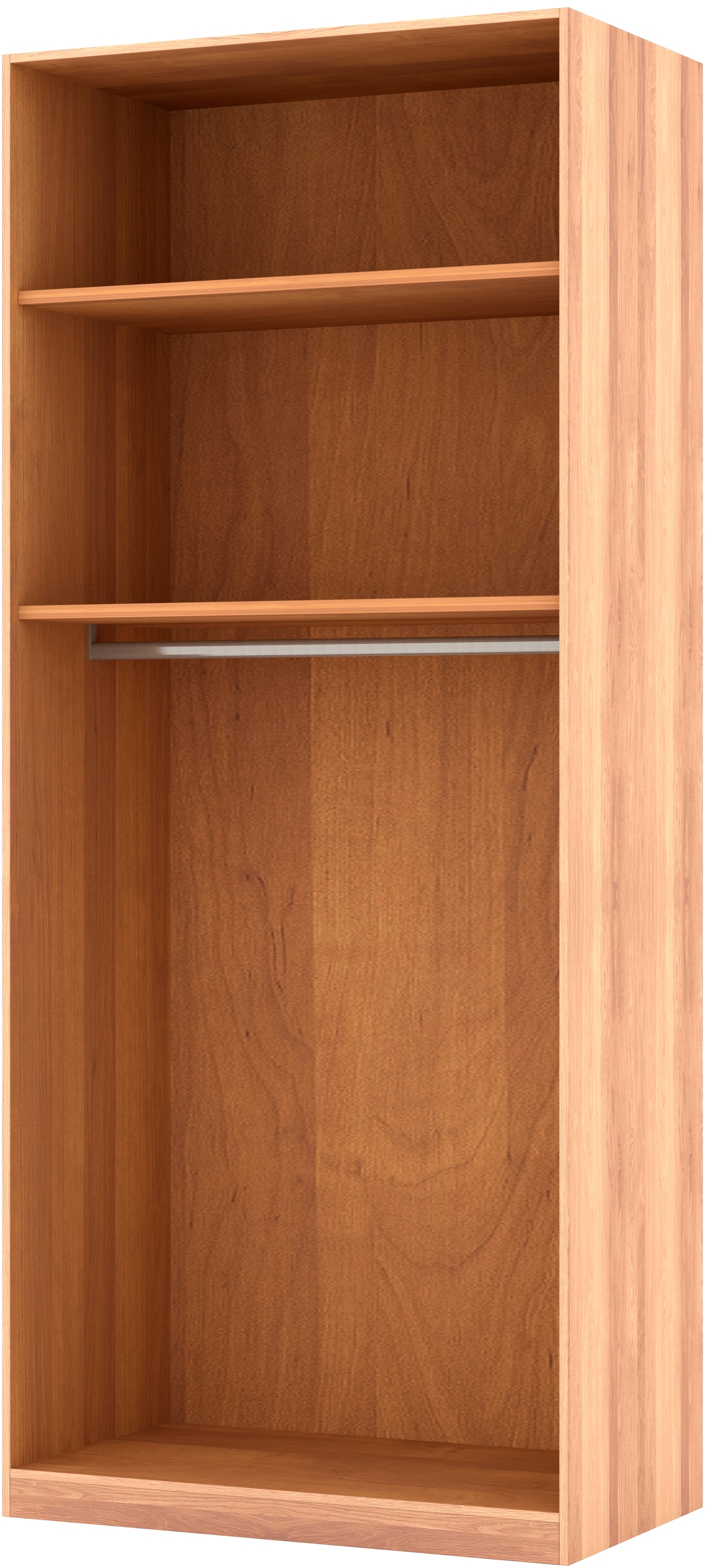 Musterring Drehtürenschrank »Sorrent, Kleiderschrank, Schrank, teilmassiv Eiche«, (mit Türdämpfern, in 5 Breiten & 2 Höhen, extra Böden, MADE IN GERMANY), Türen Eiche massiv oder als Parsol-Bronze-Spiegel, verschiedene Maße