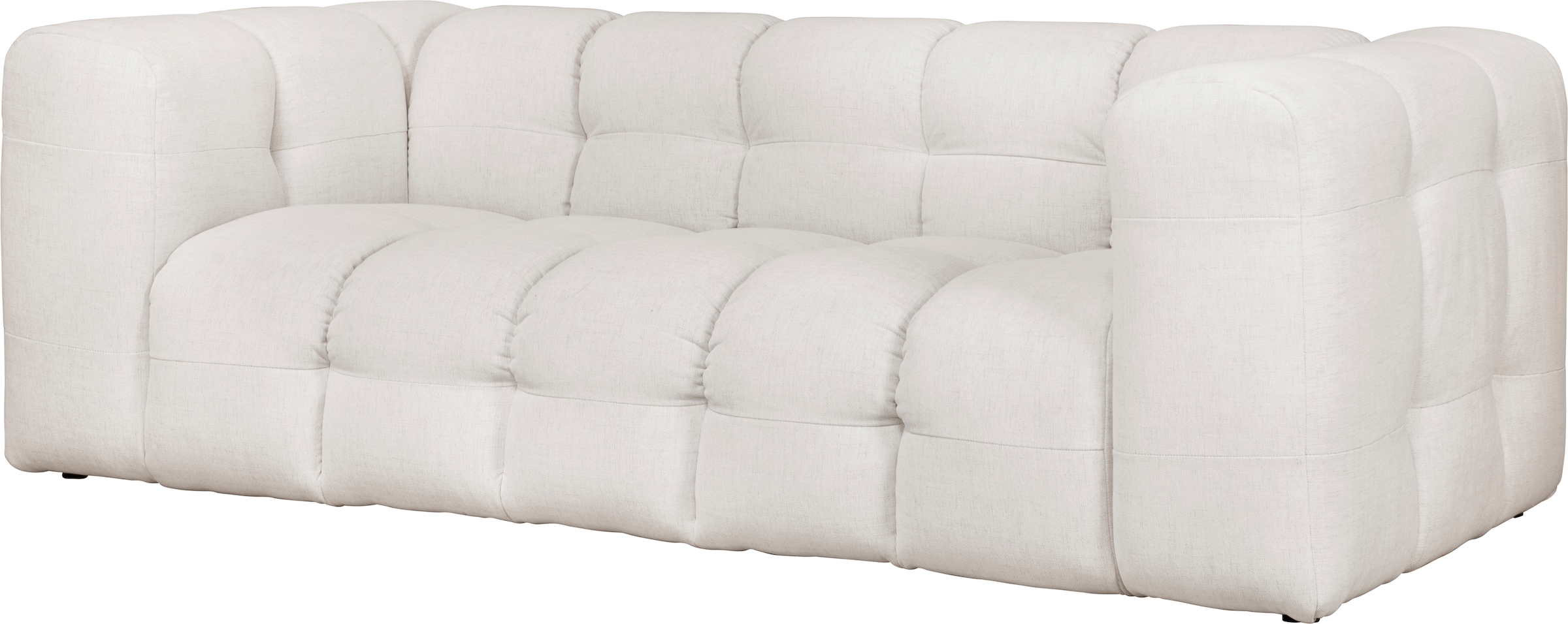 LeGer Home by Lena Gercke 3-Sitzer »TALISHA Designersofa, moderne Steppung, Maße B/T/H: 229/110/75 cm«, aufwendig gepolstert, hoher Sitzkomfort