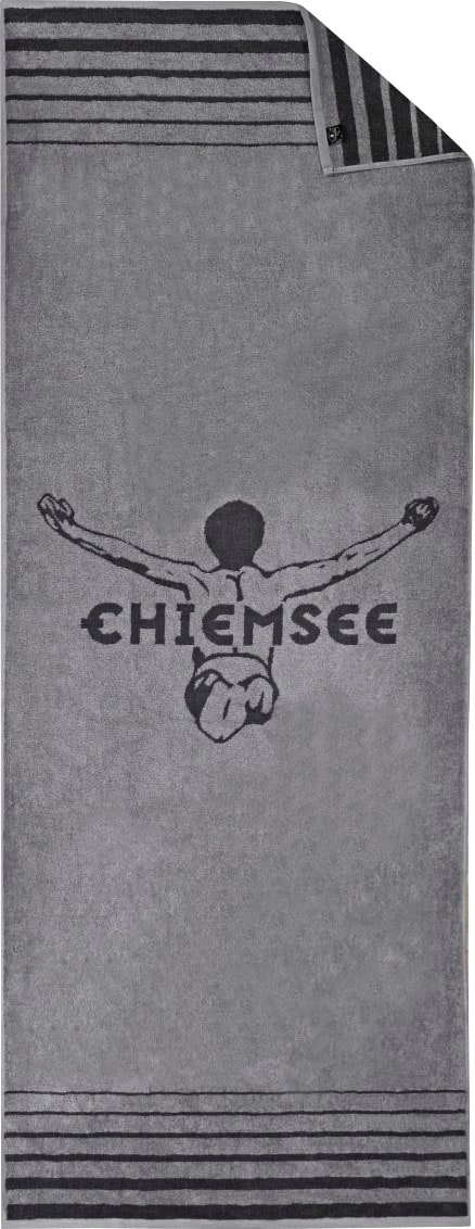 Chiemsee Saunatuch »Miami«, (1 St.), Chiemsee Logo im Online-Shop kaufen | Saunahandtücher