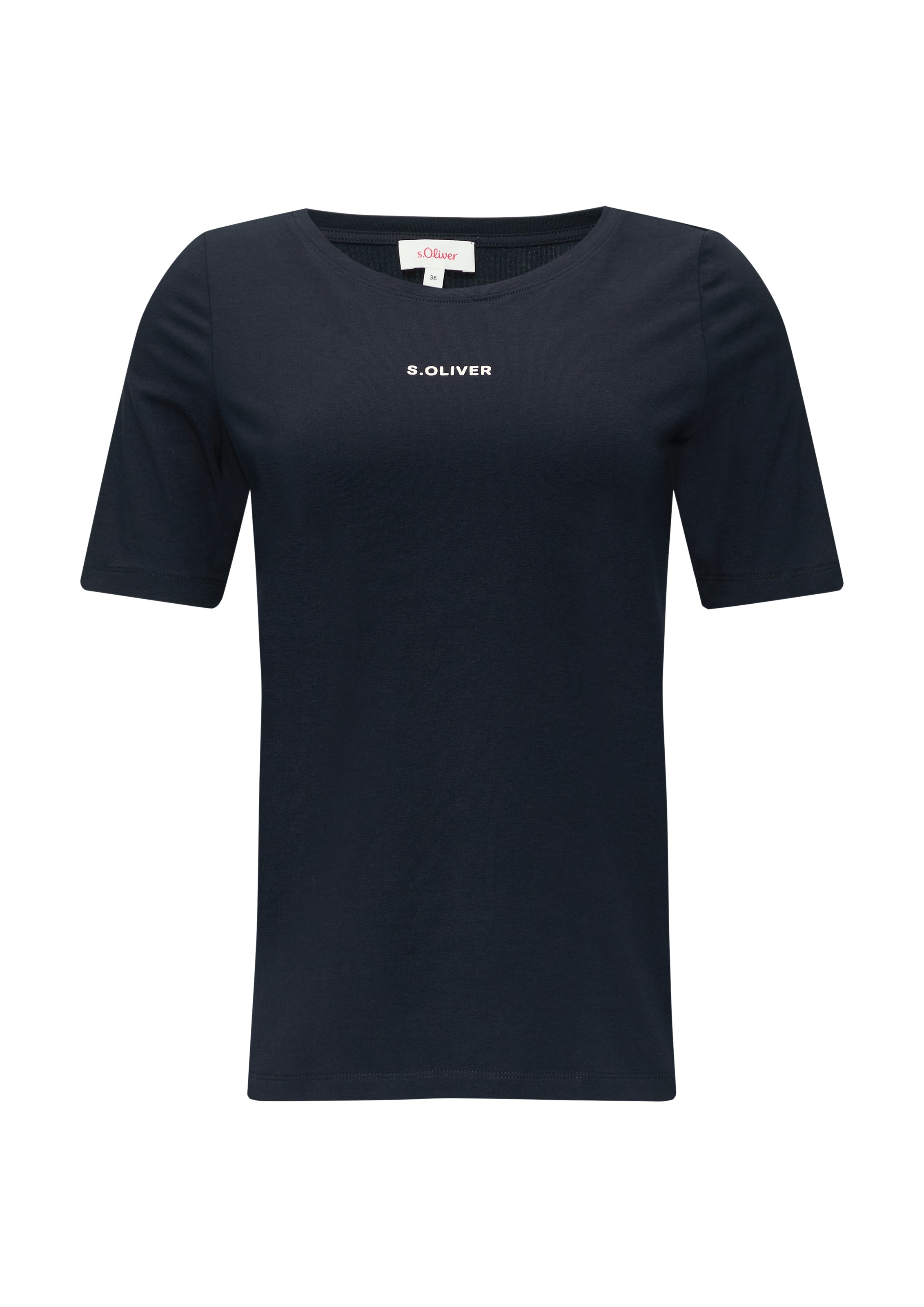 s.Oliver T-Shirt, mit Logoschriftzug