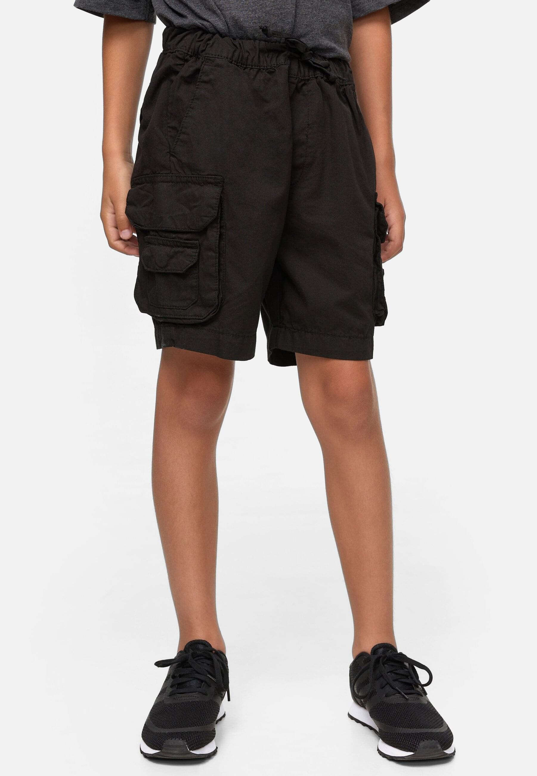 URBAN CLASSICS Cargohose »Urban Classics Herren Boys Double Pocket Cargo Shorts«