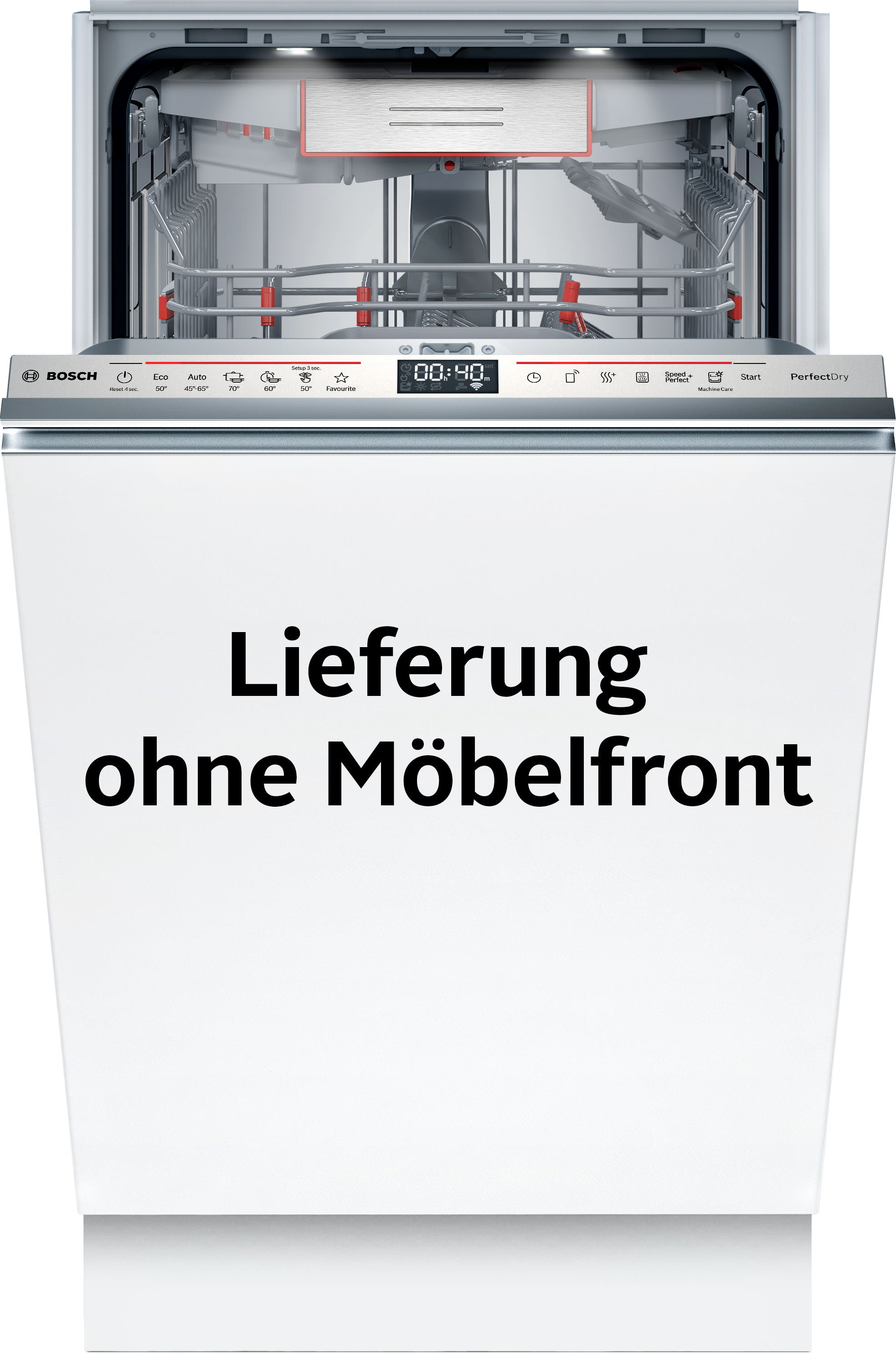 BOSCH vollintegrierbarer Geschirrspüler Serie 6 »SPV6ZMX17E«, 10 Maßgedecke günstig online kaufen