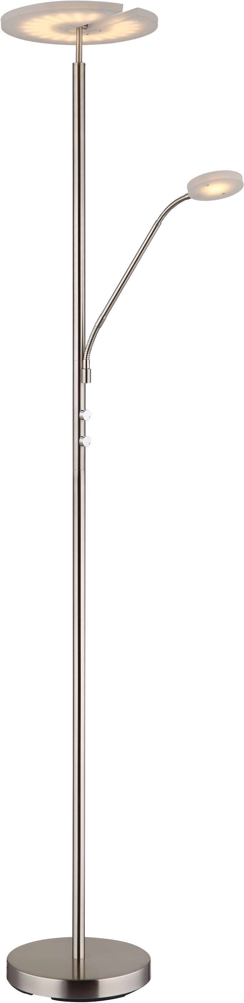 GLOBO LIGHTING Deckenfluter »STANFORD« LED-Modul 1 Stk. Warmweiß Stehlampe Stehleuchte Fluter Wohnzimmer Flur