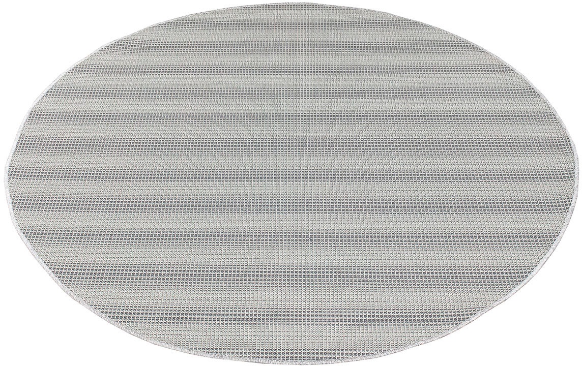 Carpet City Outdoorteppich »PALM3471«, rund, 5 mm Höhe, Wetterfest & UV-bes günstig online kaufen