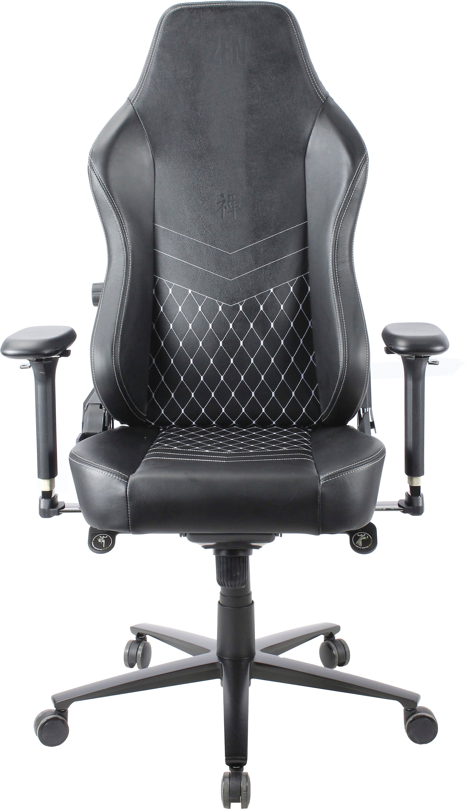 ZEN Gaming-Stuhl »SAGA Real Echtleder Gaming Chair«, 4D Premium-Metall-Arml günstig online kaufen