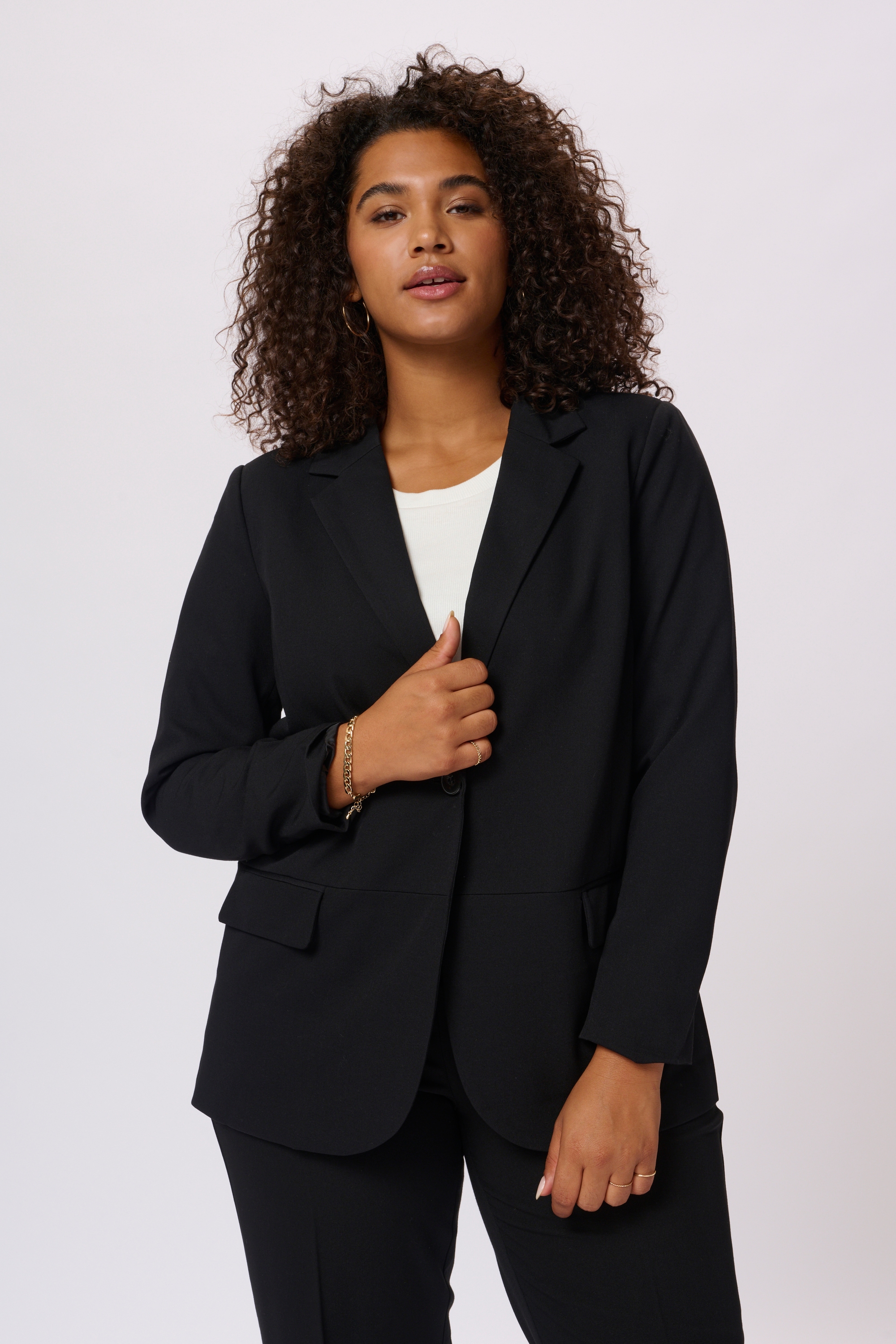 KAFFE Curve Blusenblazer »Damen Blazer KCsakira«