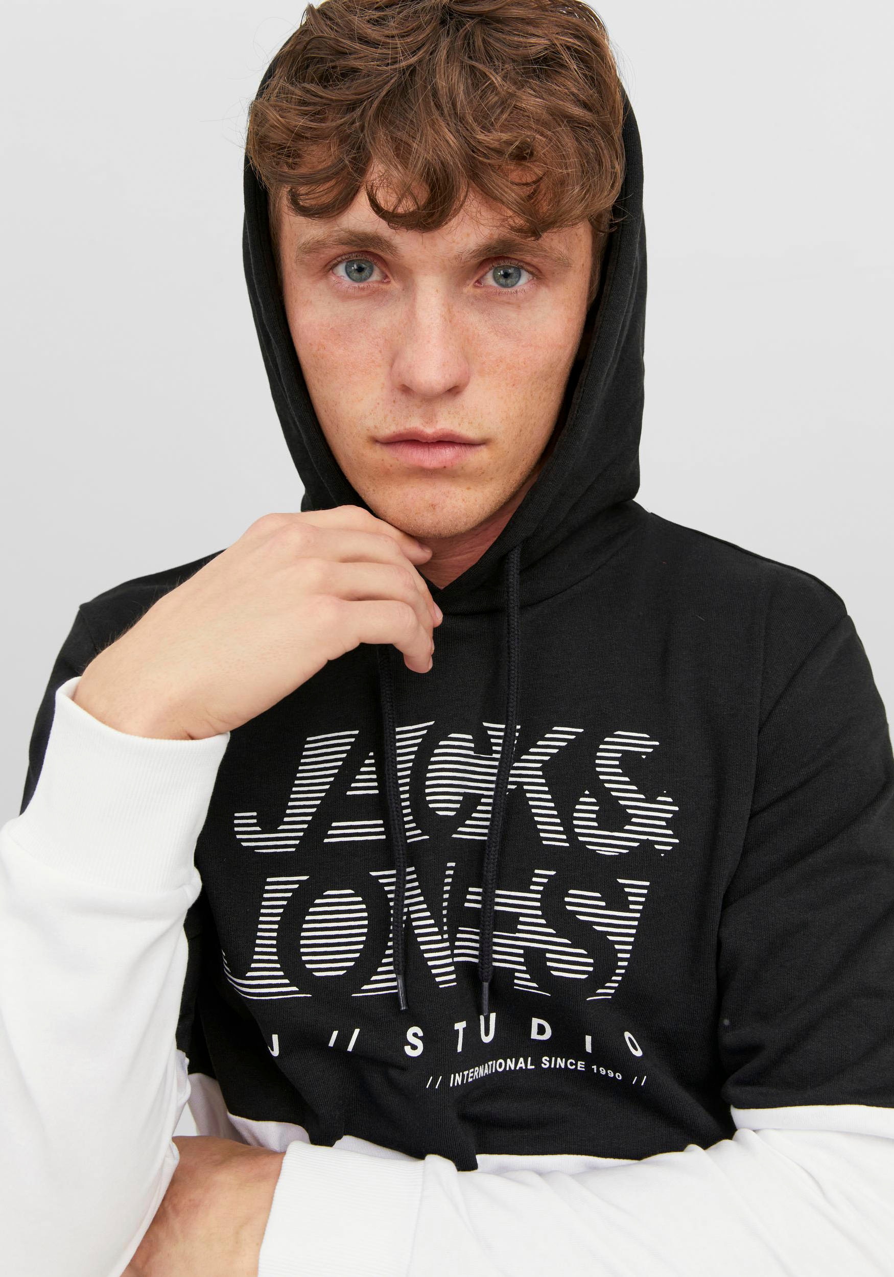 Jack & Jones Kapuzensweatshirt »JJ JJMARCO SWEAT HOOD«