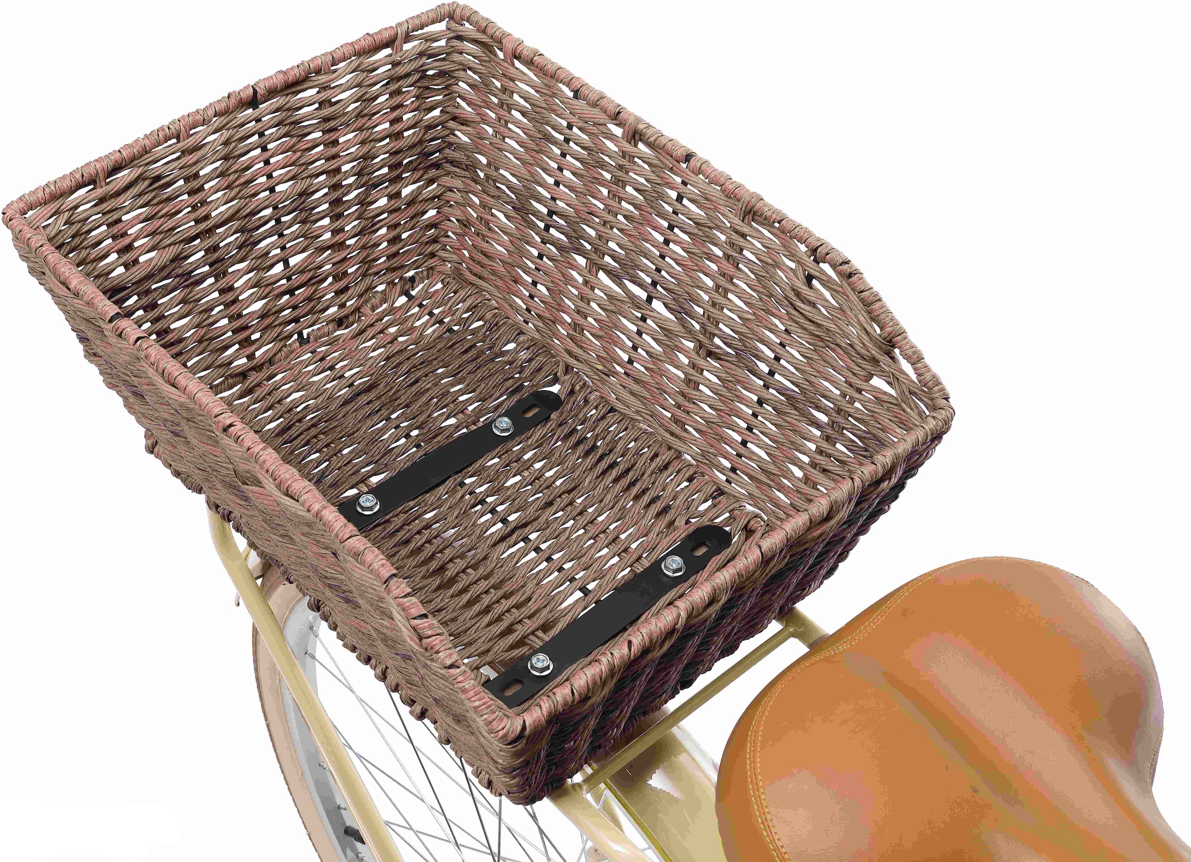 Bikestar Cityrad, 7 Gang, Shimano, RD-TY21 Schaltwerk, Kettenschaltung, für Damen, Kettenschaltung