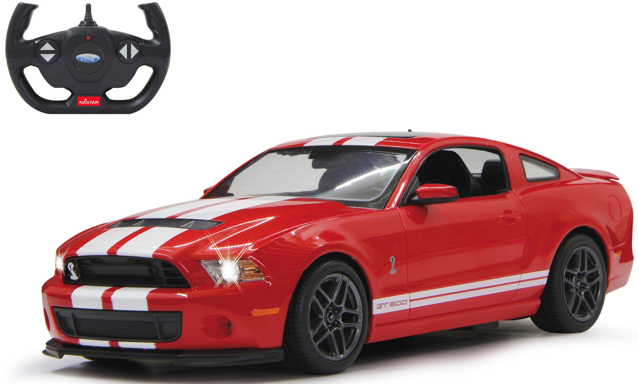 Jamara RC-Auto »Ford Shelby GT500 - 40 MHz rot«