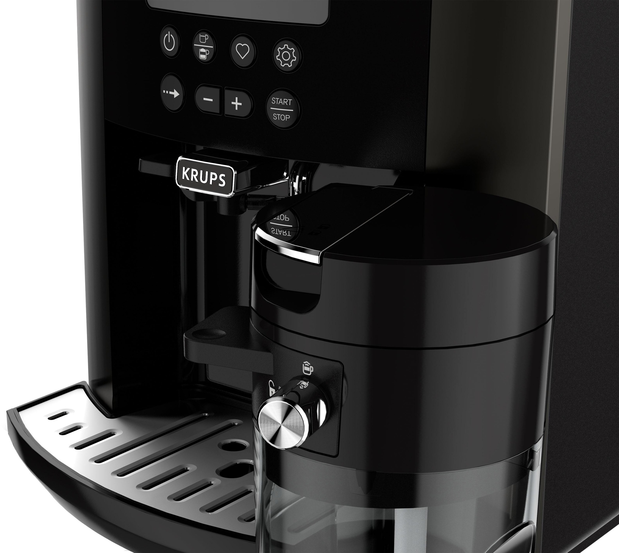 5. Bild von Krups Kaffeevollautomat »EA819E Arabica Latte«, Wassertankkapazität: 1,7 Liter, Pumpendruck: 15 Bar, LCD-Display