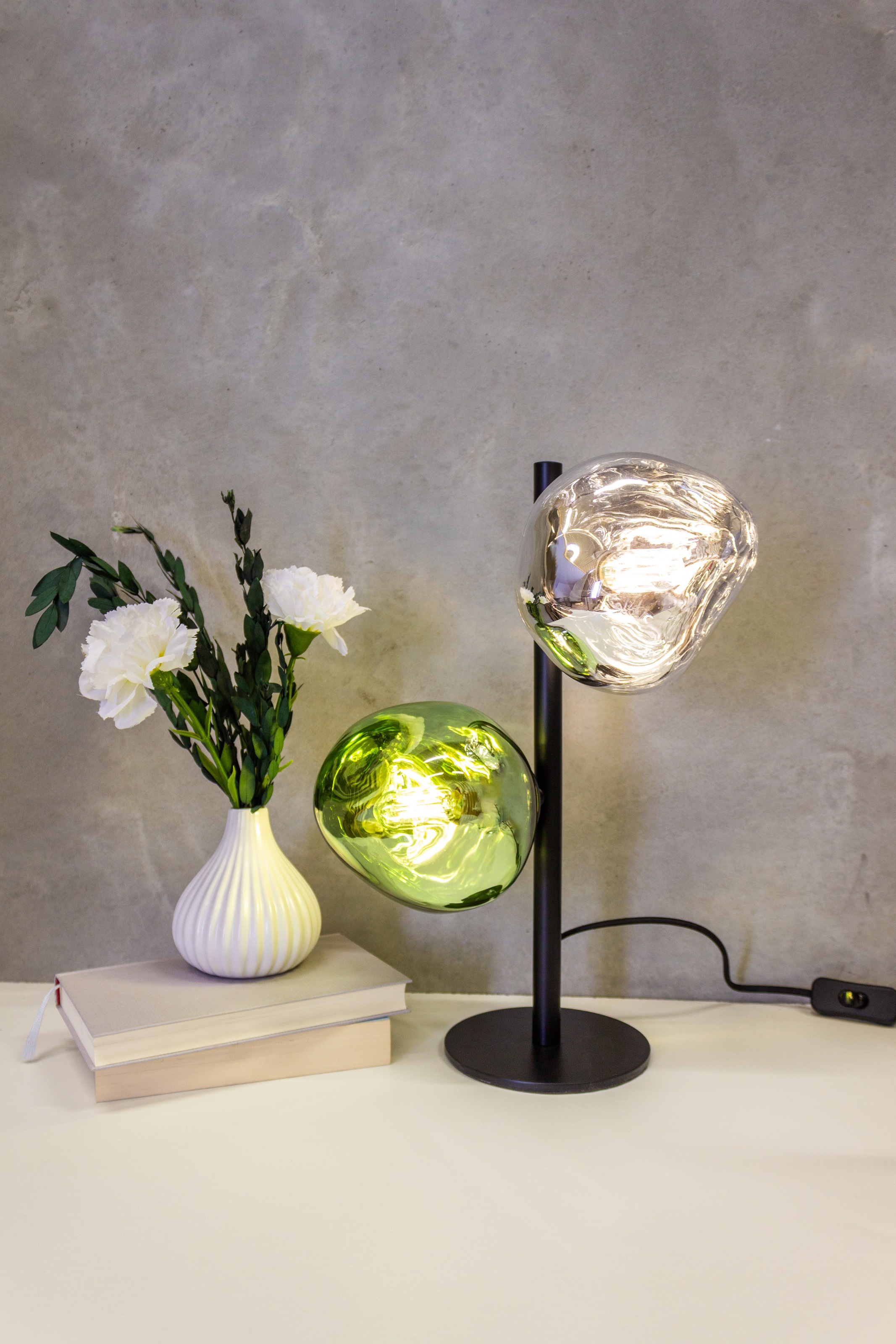 ECO-LIGHT Tischleuchte »Canopus«, 2 flammig, Leuchtmittel E14 | ohne Leuchtmittel