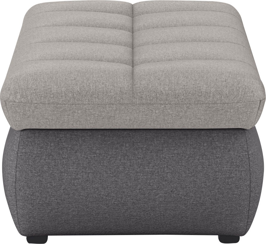 DOMO collection Polsterhocker »Moric«, inklusive Stauraum