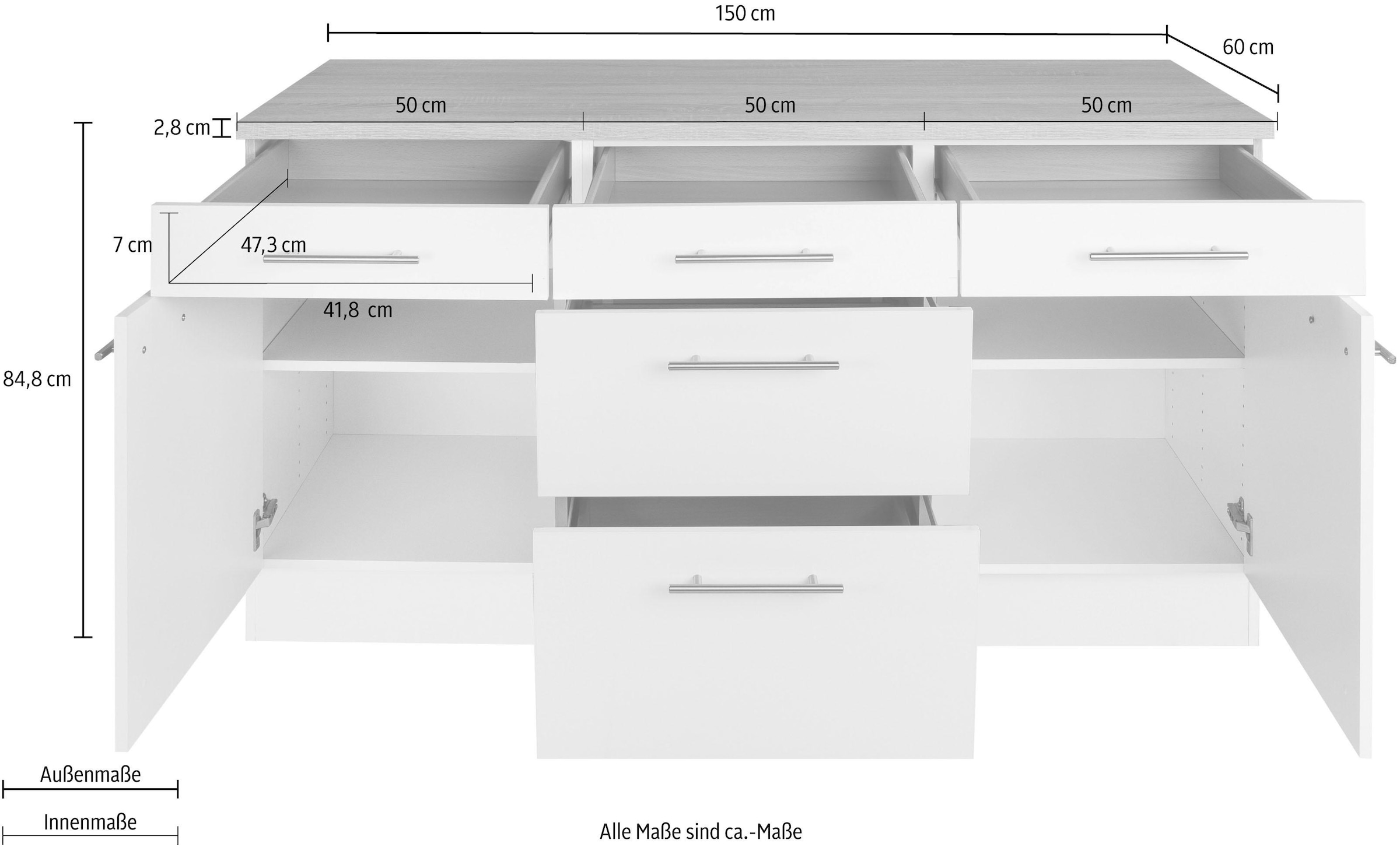 OPTIFIT Unterschrank »Tula«, Breite 150 cm