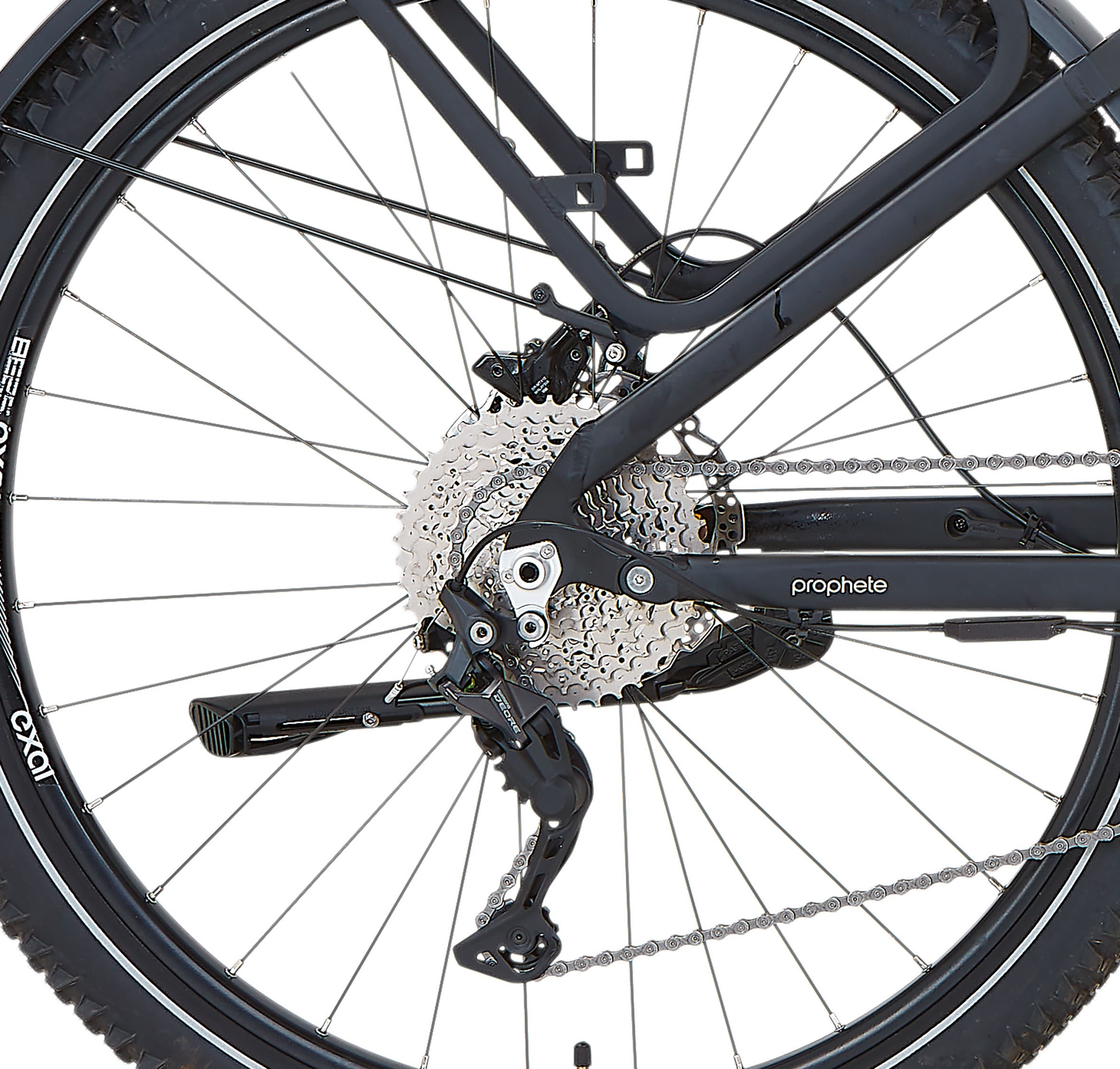 Prophete E-Bike »Stack 5.8«, 10 Gang, Shimano, Deore, Mittelmotor 250 W