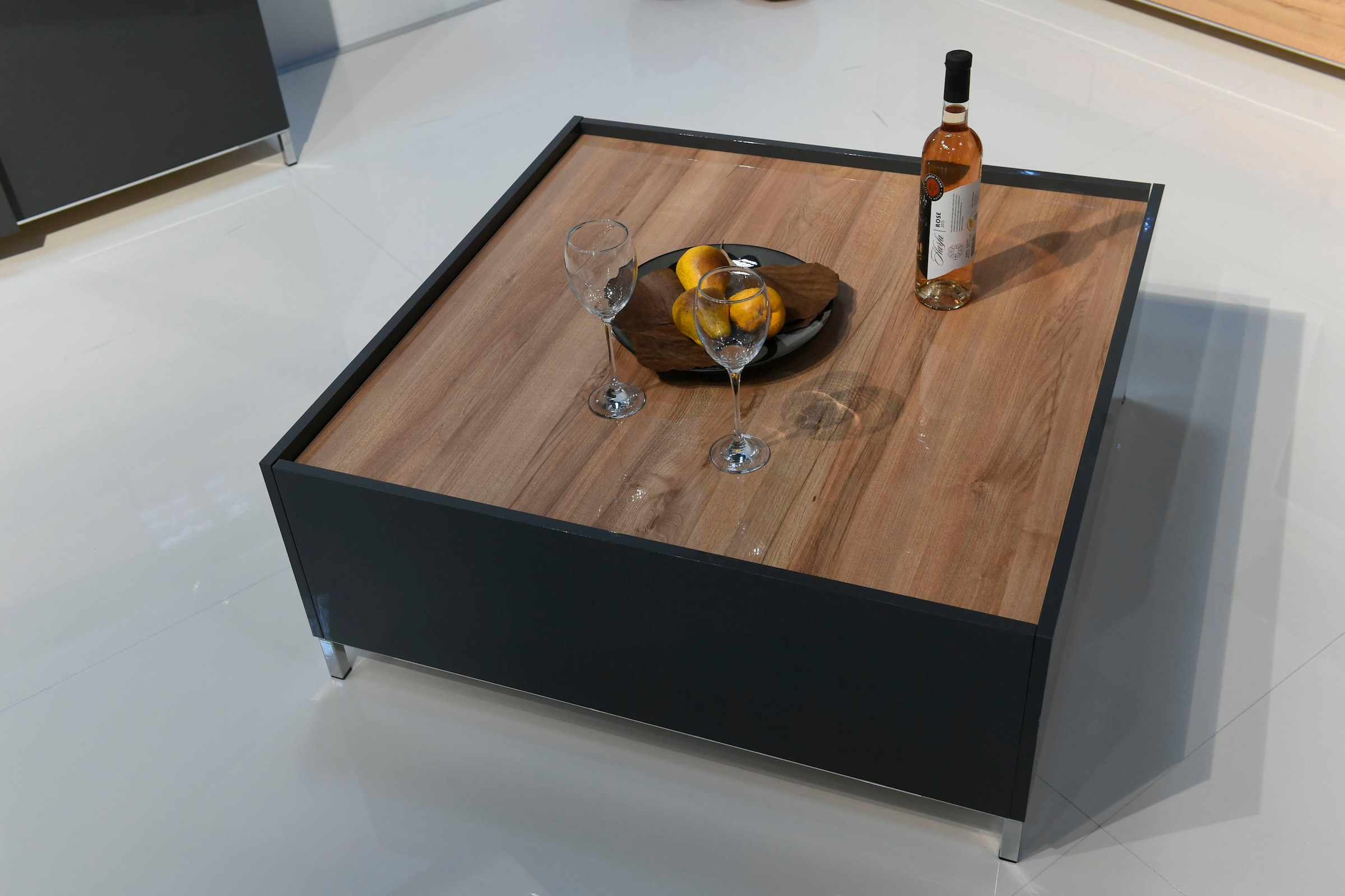 Couchtisch of Rechnung Style auf hochwertig »Onyx«, UV mit Places Stauraum kaufen lackiert,