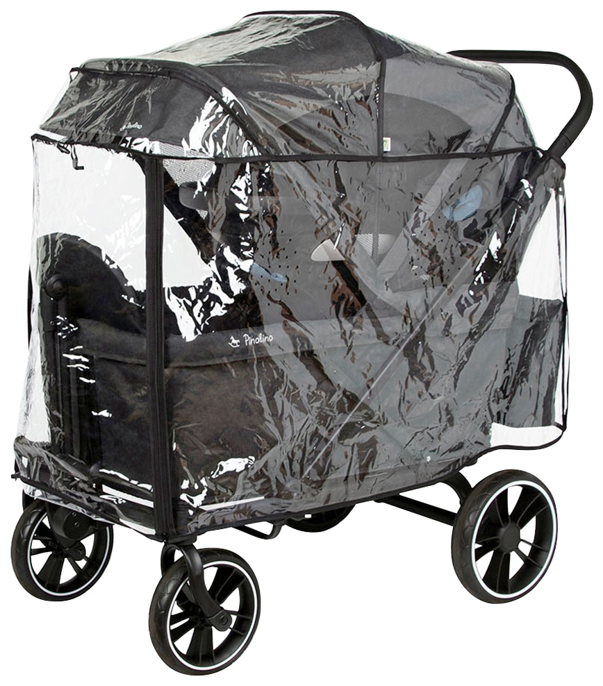 cm, BxTxH: 118x64x116 %Sale Regenschutzhaube im Premium«, »Cruiser (Set), Pinolino® Bollerwagen jetzt und inkl. Babyschalenadapter