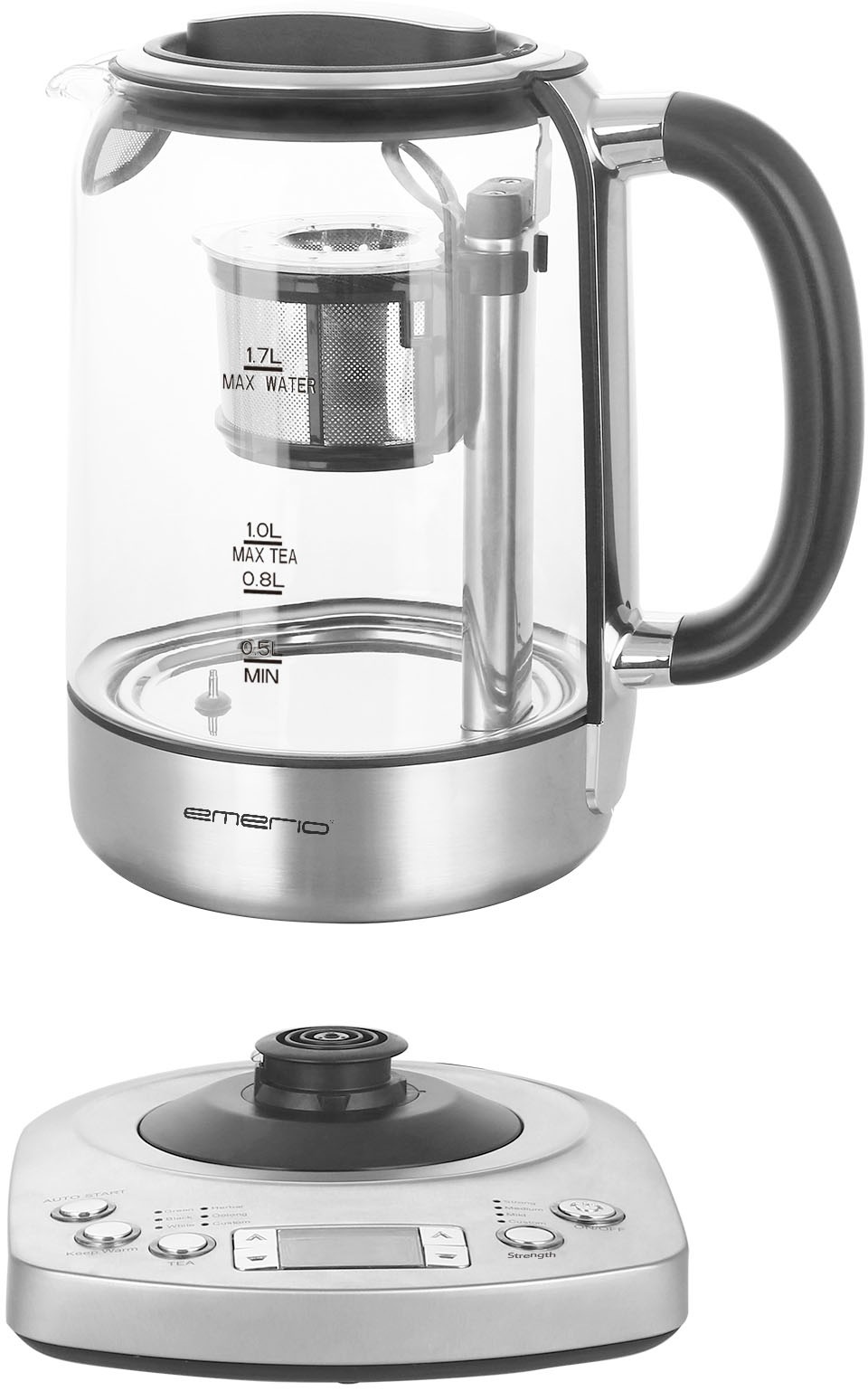 Emerio Wasserkocher »WK-122248«, 1,7 l, 2200 W