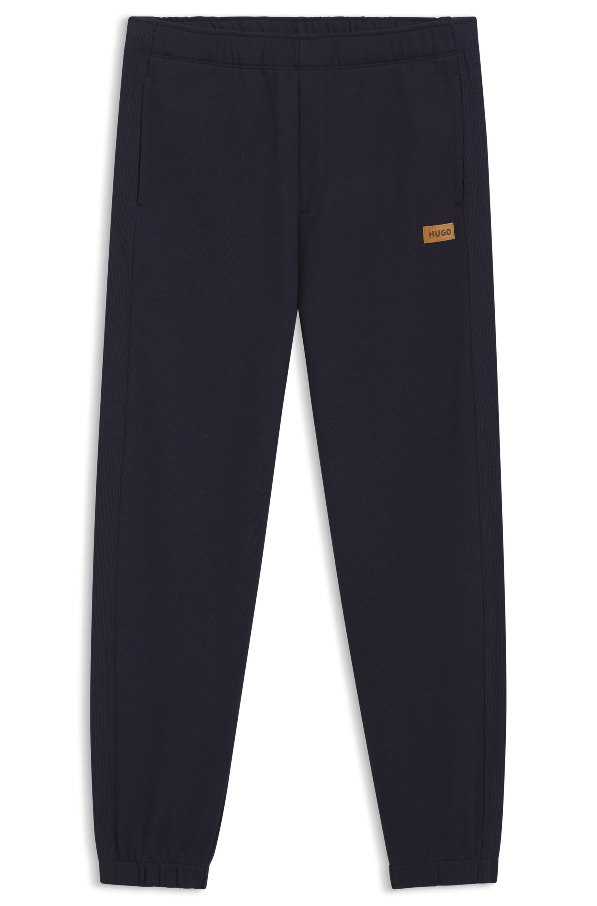 HUGO Sweathose »Nevatro«  Regular Fit, Zierhosenschlitz, elastische Bündchen