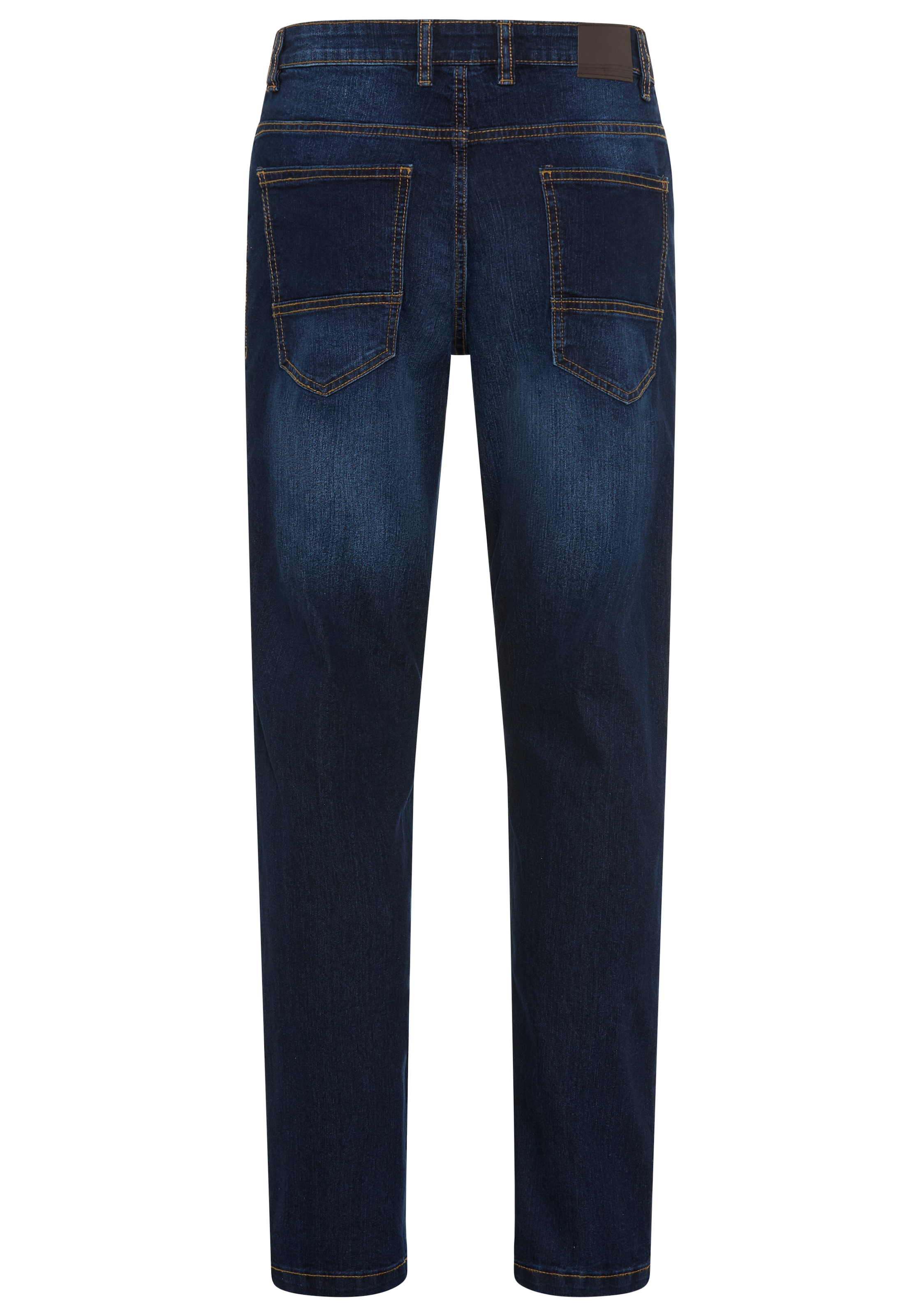 Arizona Straight-Jeans gerader Schnitt, normale Leibhöhe, mit Knopf- und Reißverschluss