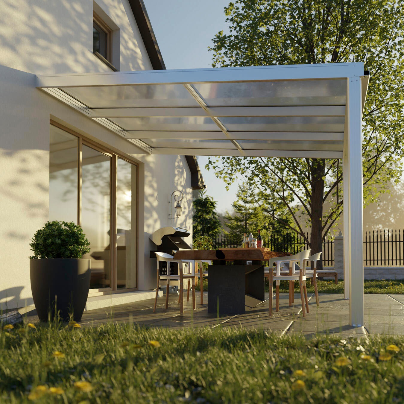 Beckmann Terrassendach »Exklusiv Gr. 5«