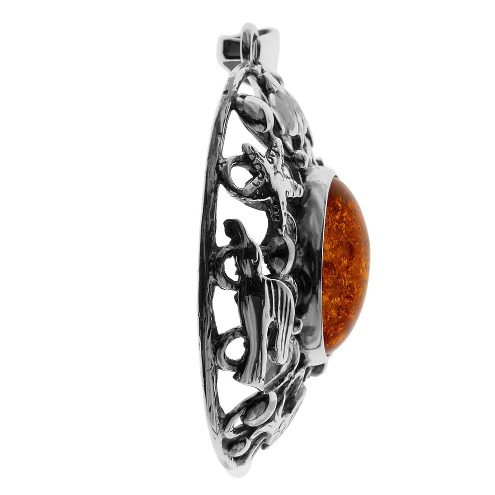 OSTSEE-SCHMUCK Kettenanhänger »Ostsee-Schmuck Anhänger Fischland 48x30 mm«, (1 tlg.)